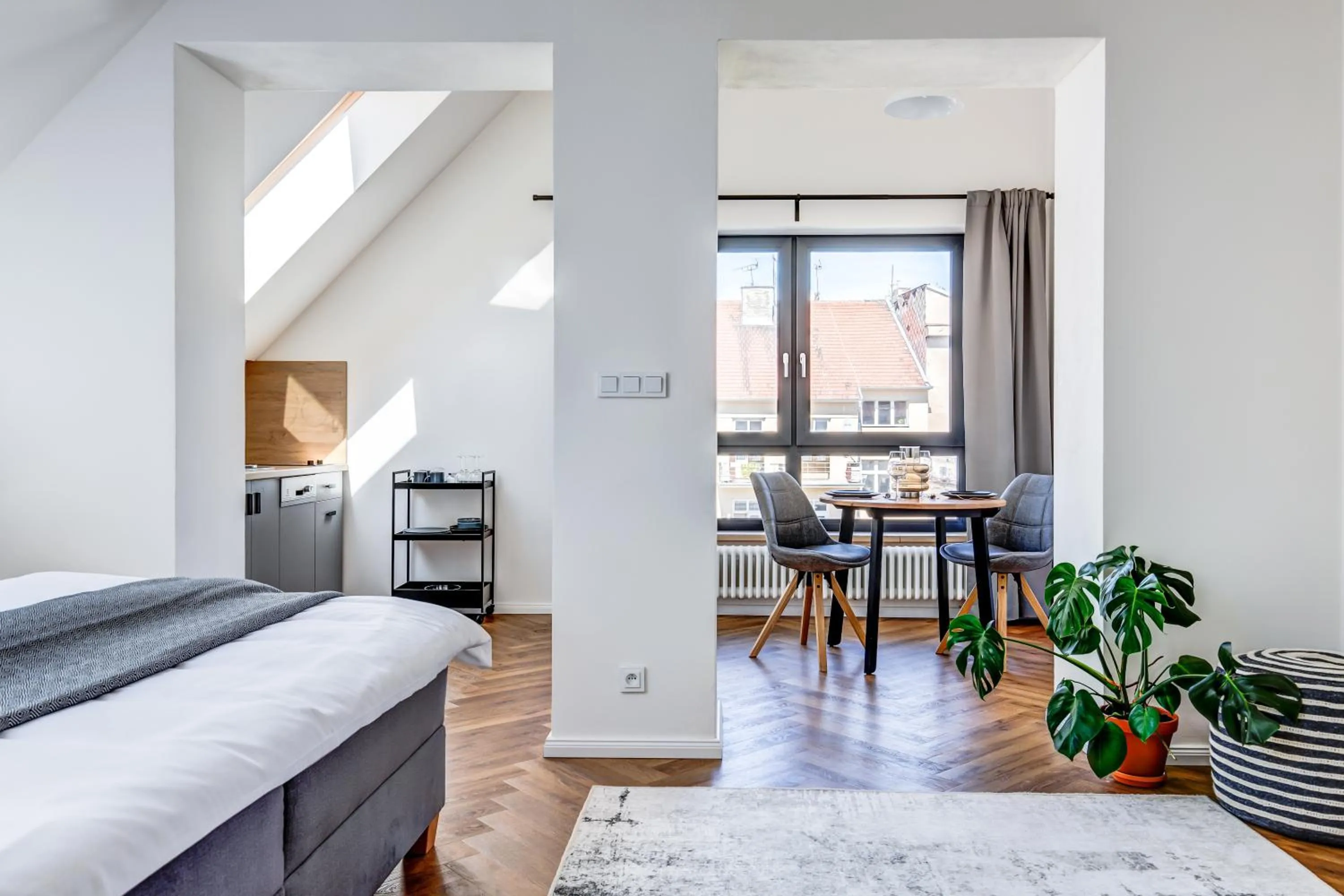 Photo of the whole room, Bed in Design Pension Twenty 20