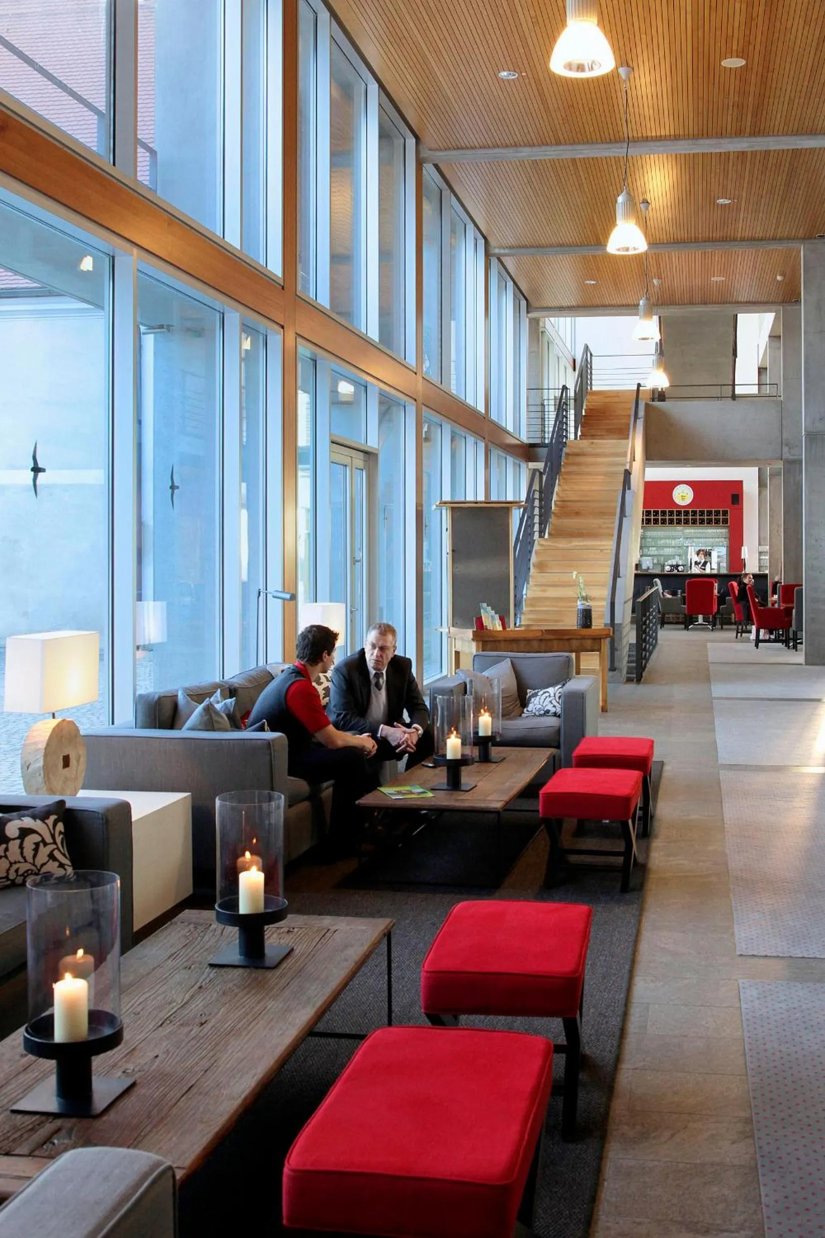 Lobby or reception in Waldsee Golf-Resort