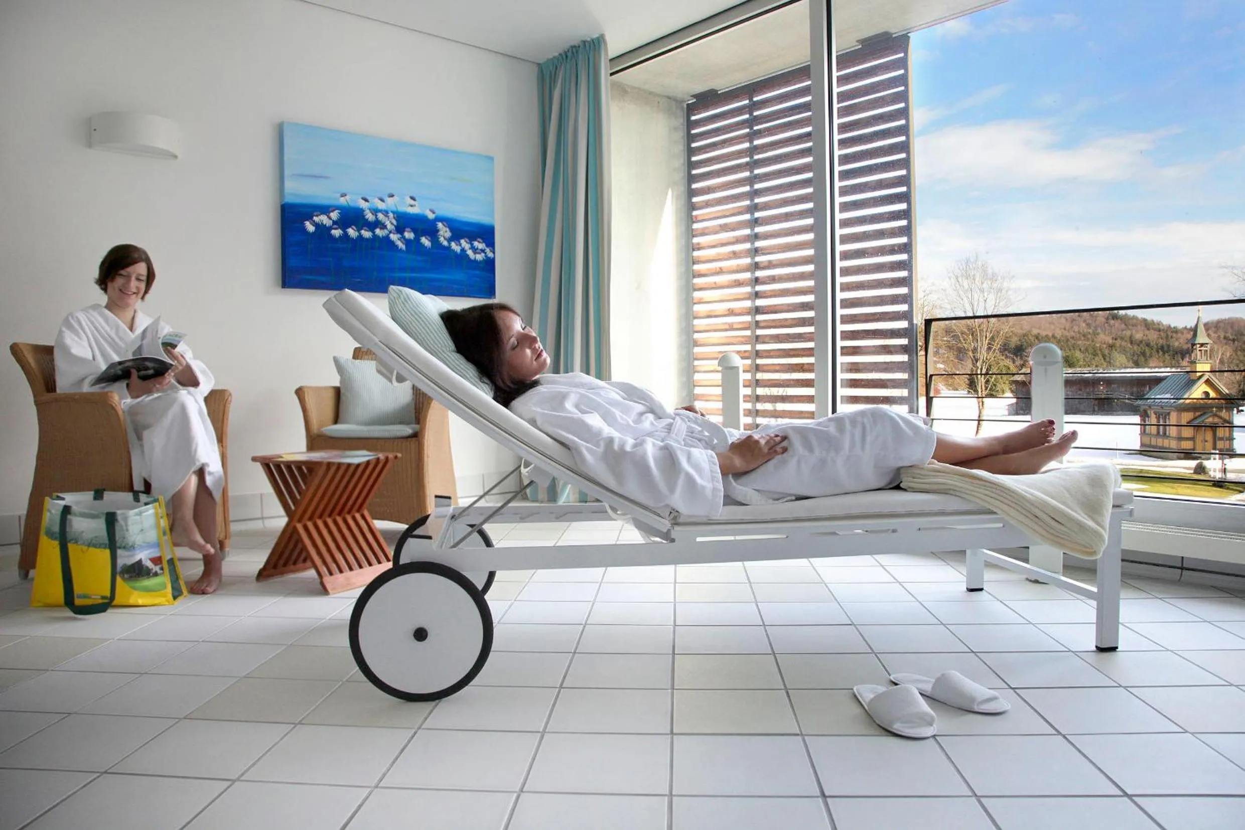 Spa and wellness centre/facilities in Waldsee Golf-Resort