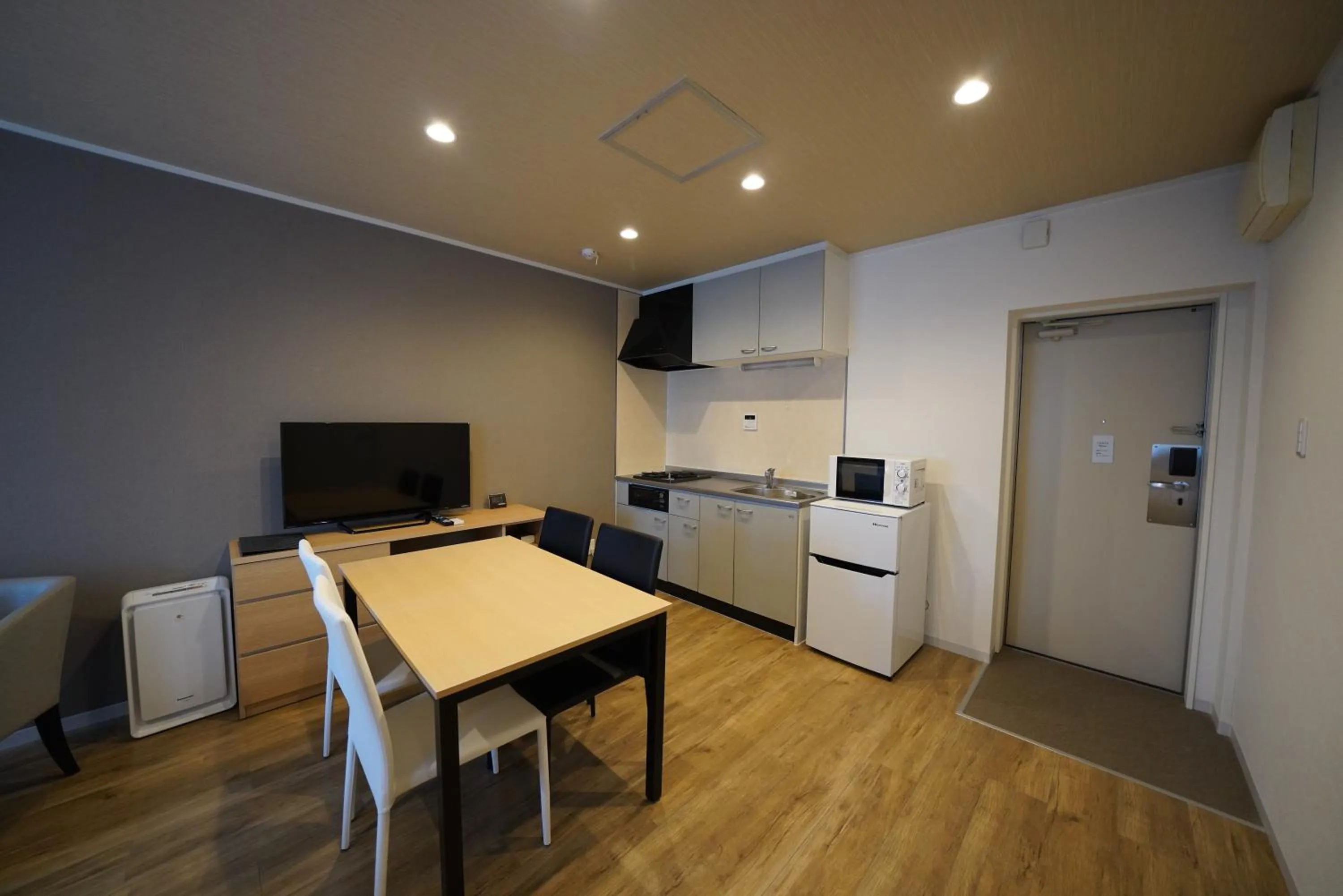 Kitchen or kitchenette in HOTEL R9 The Yard Ashikagafukutomi