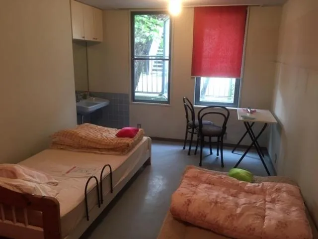 Bed in Narita Airport Samurai Hostel