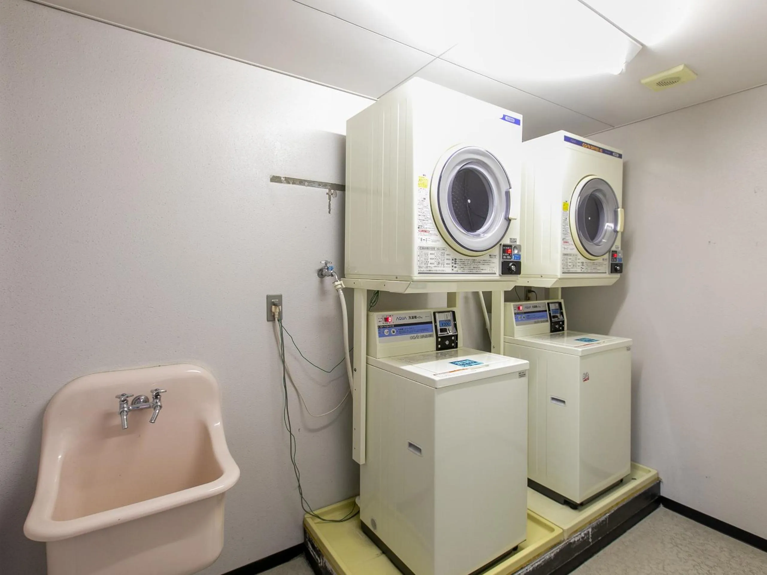 washing machine in Tabist Raika Hiroshima Miyoshi