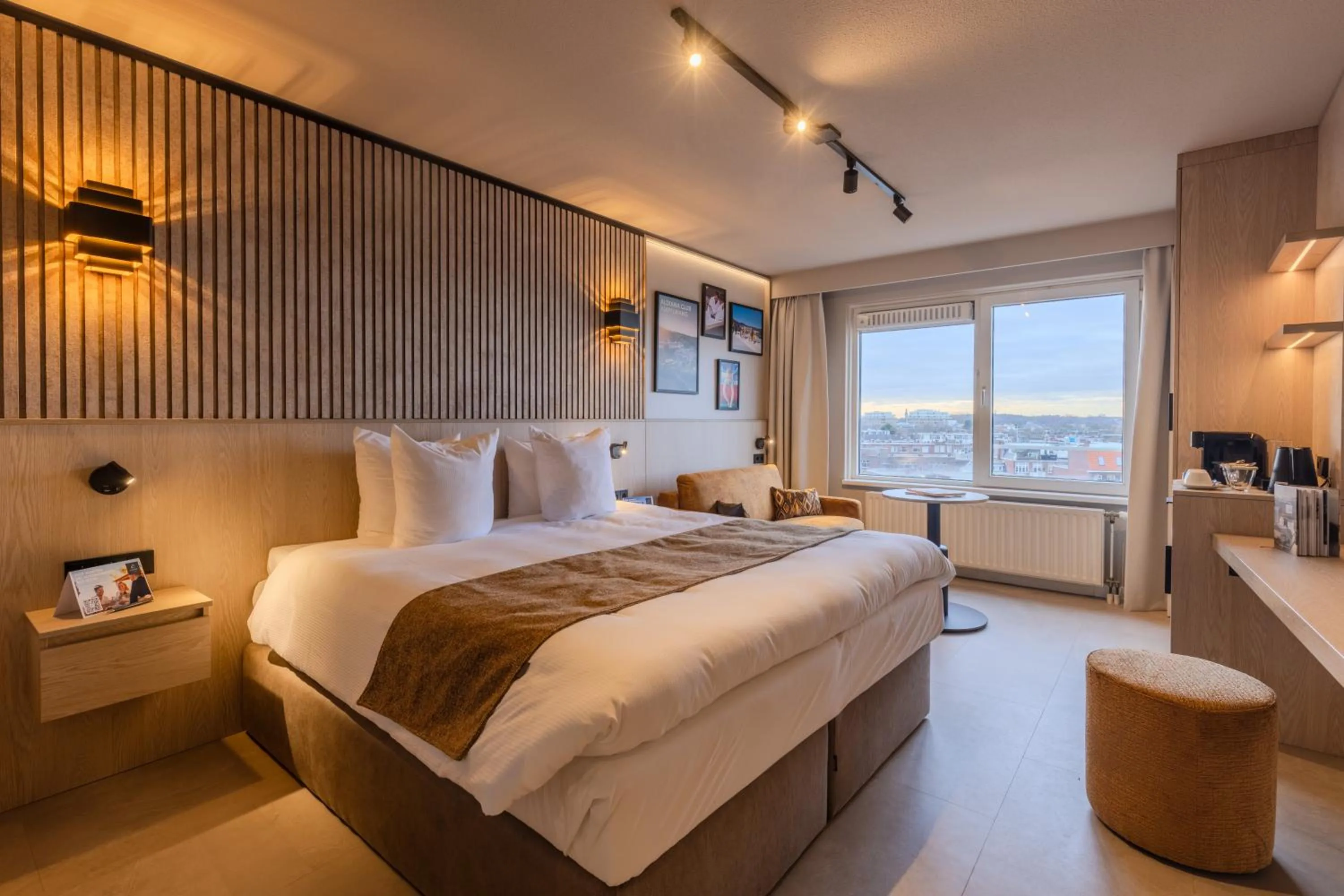 Bed in Skotel The Hague, Hotelschool The Hague