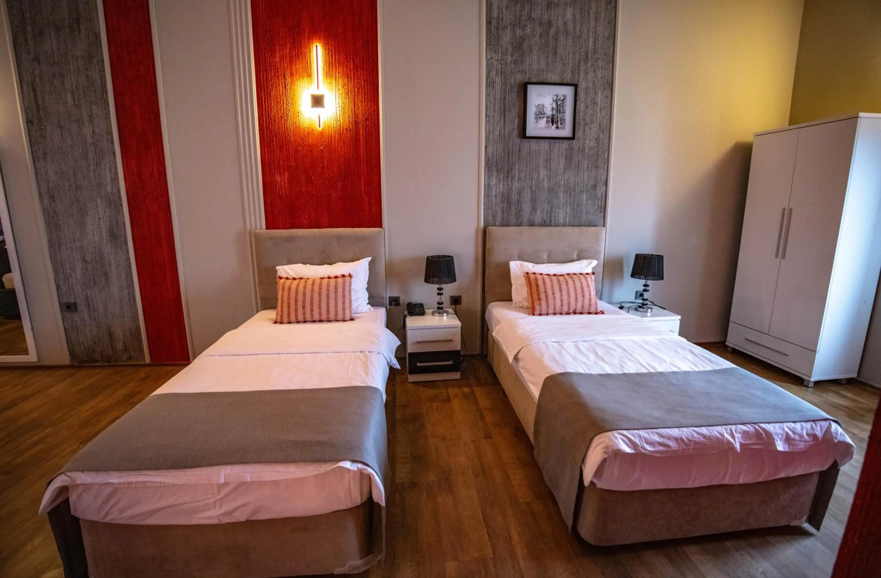 Bed in Hotel Pamela Concept