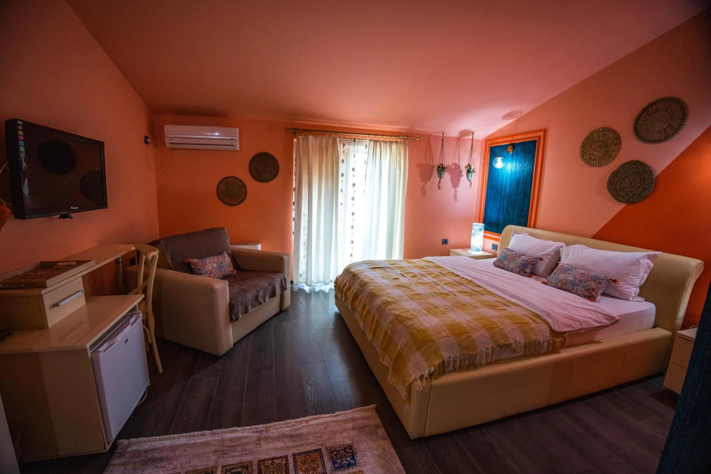 Bed in Hotel Pamela Concept