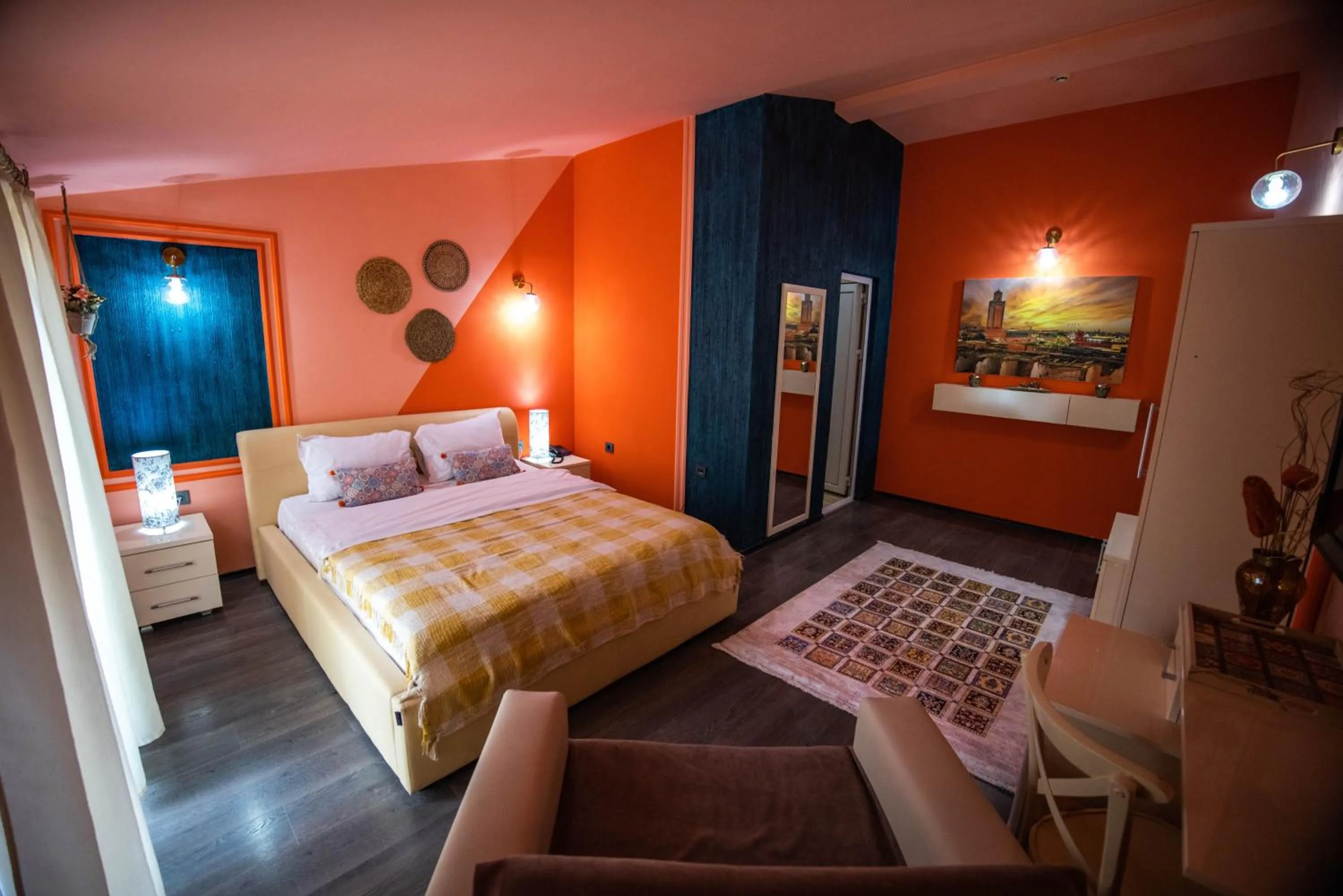 Bed in Hotel Pamela Concept