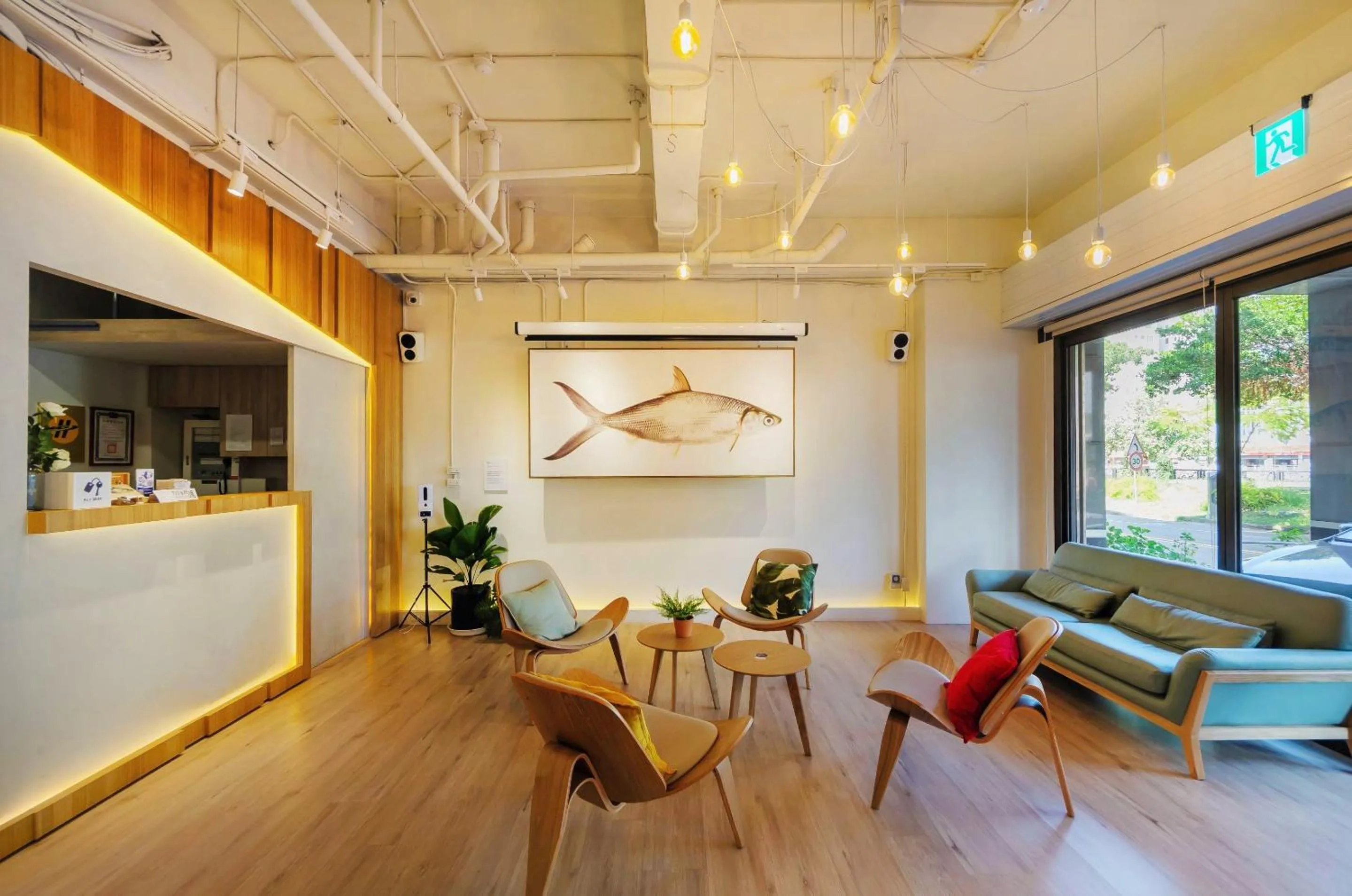 Lobby or reception in Popinn