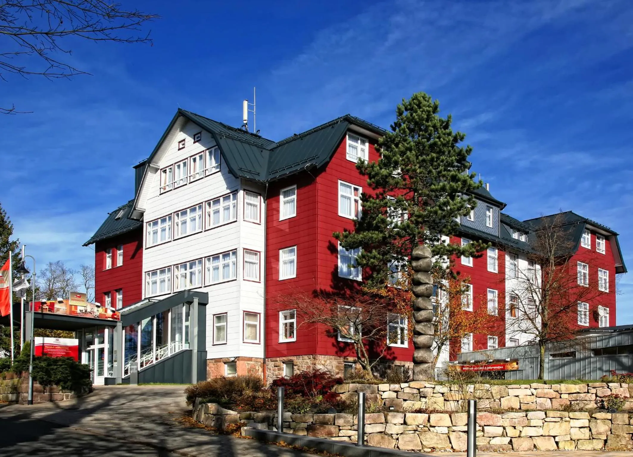 Property building in Konsum Berghotel Oberhof