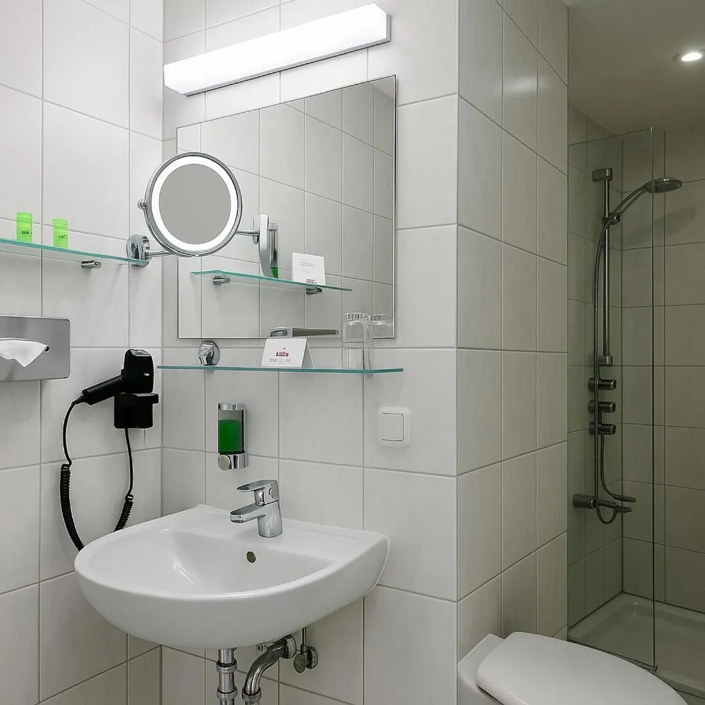 Bathroom in Konsum Berghotel Oberhof