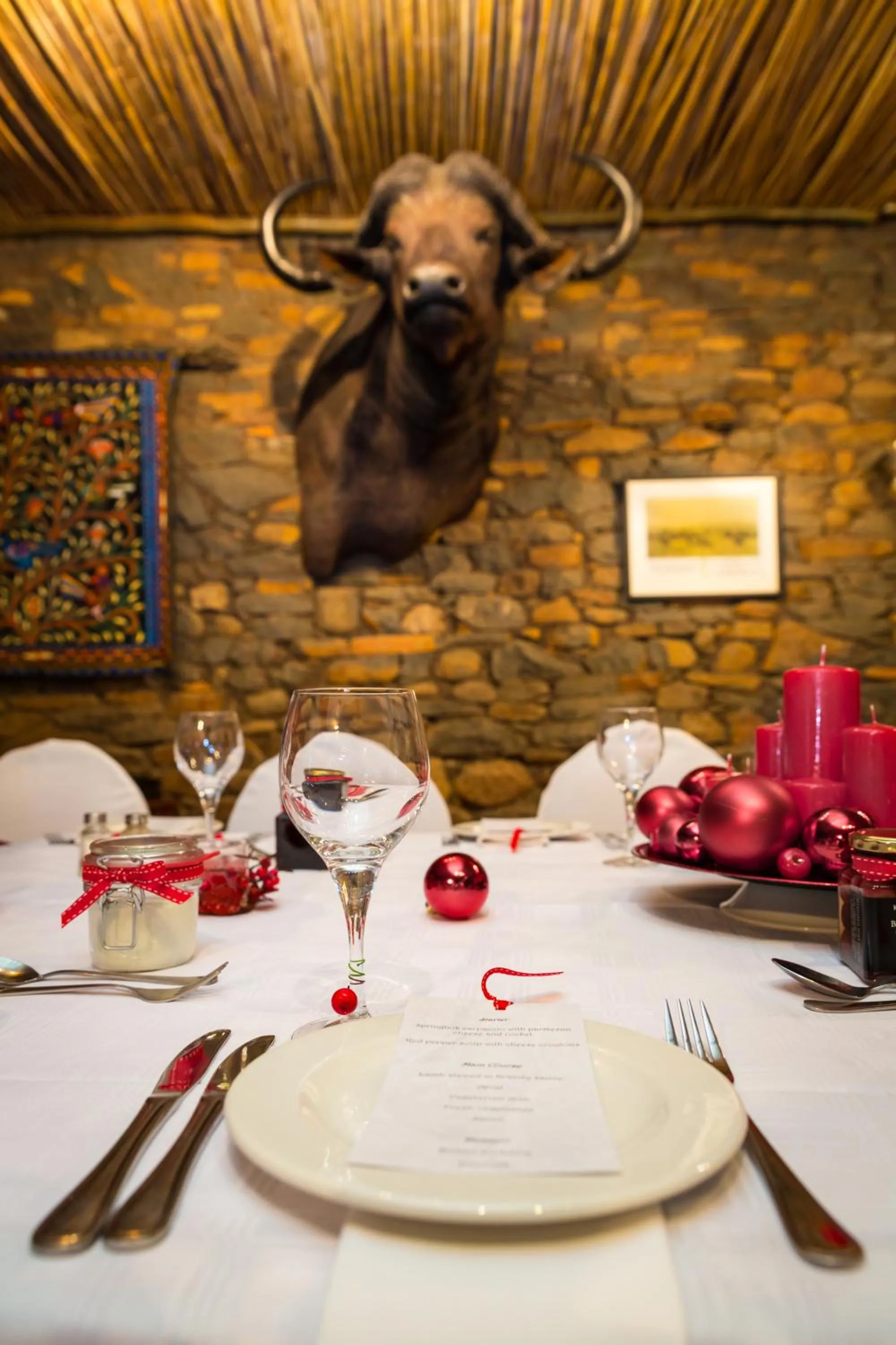 Decorative detail in Francolin Creek