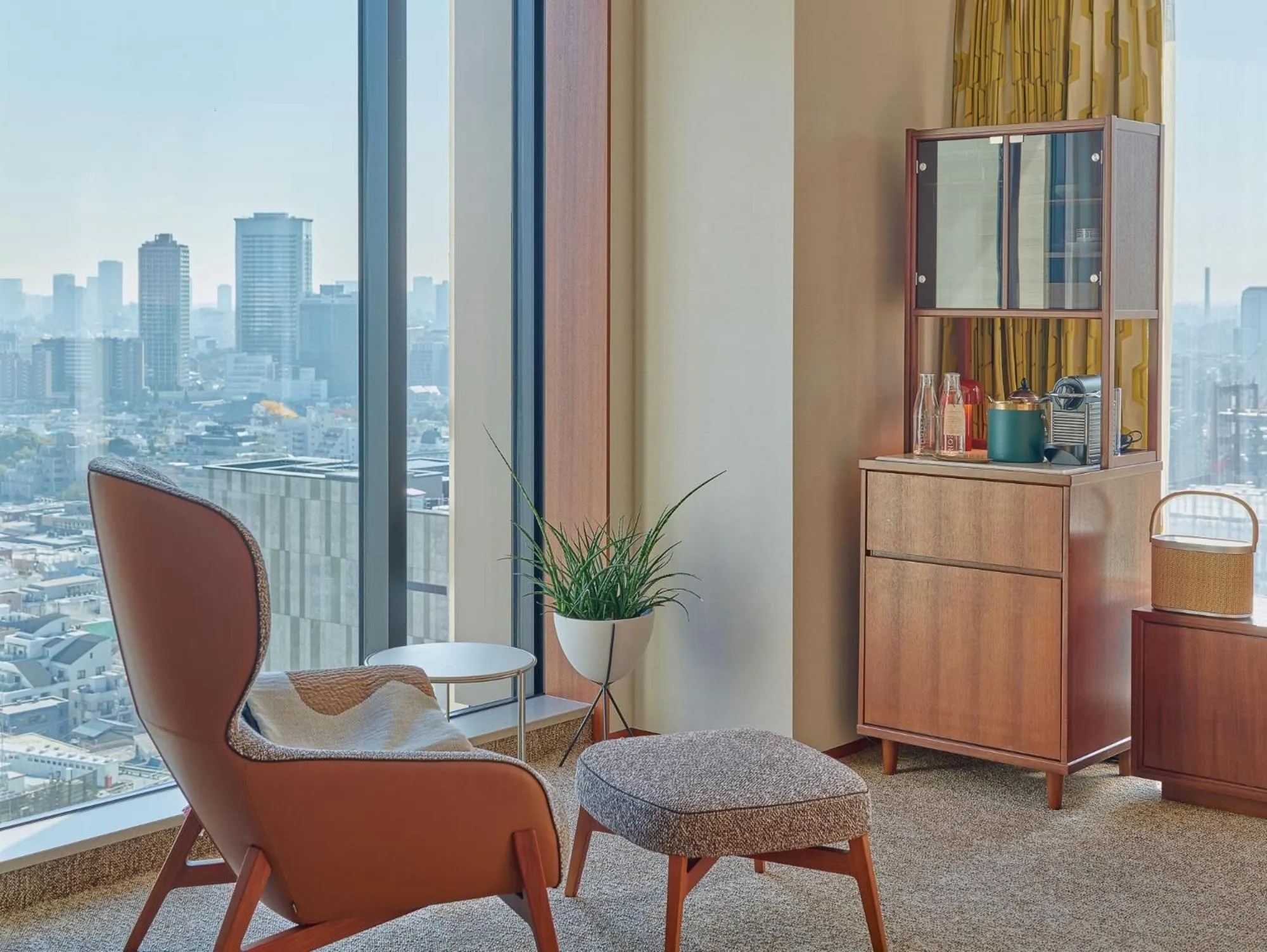 View (from property/room) in THE AOYAMA GRAND HOTEL