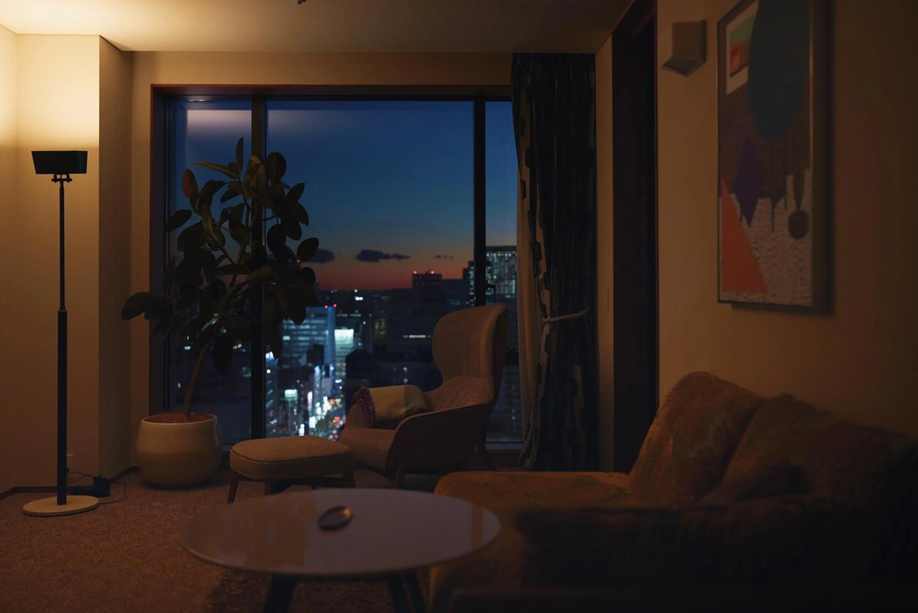 Living room in THE AOYAMA GRAND HOTEL