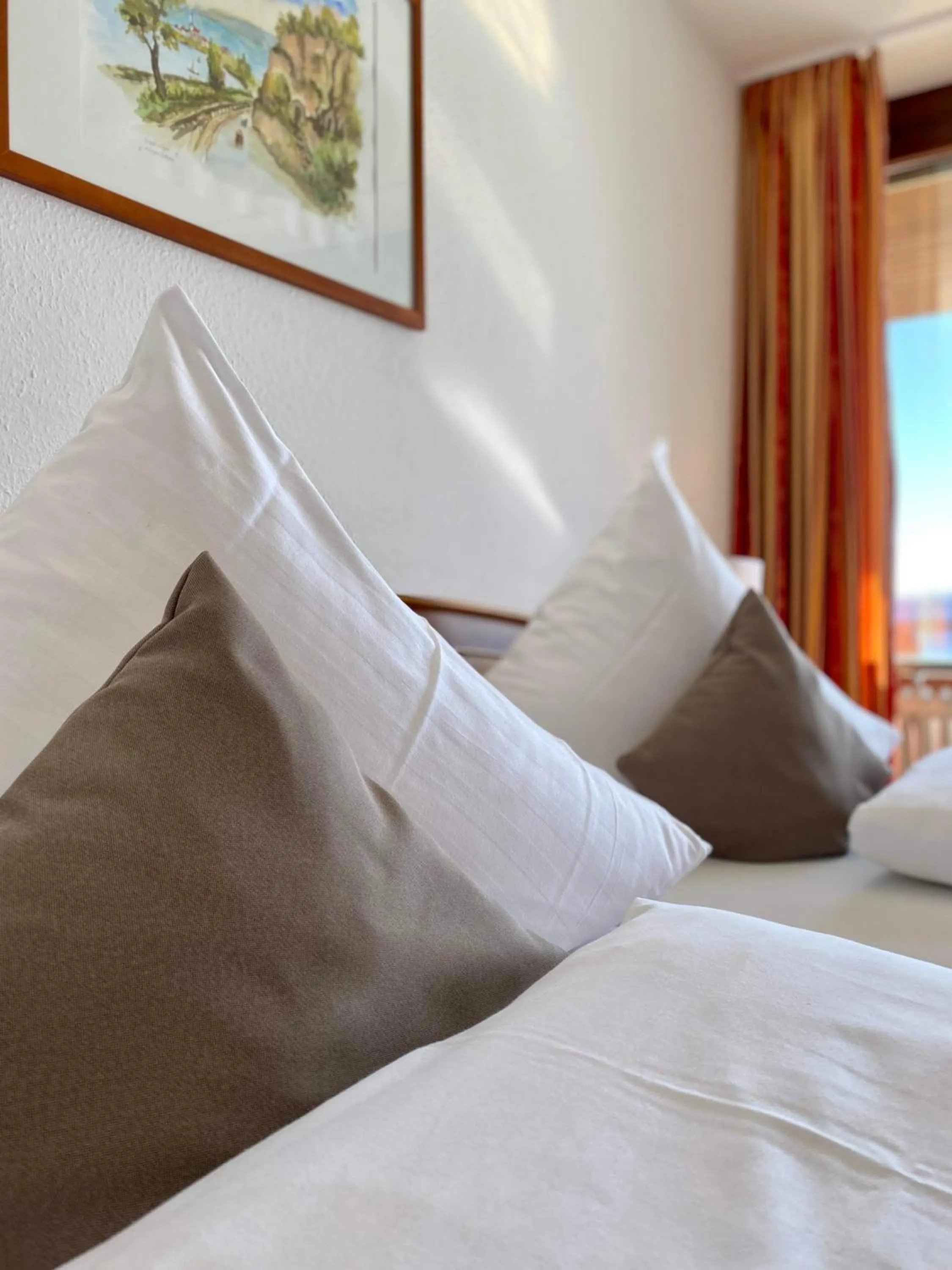 Bed in Hotel Landhaus Sternen