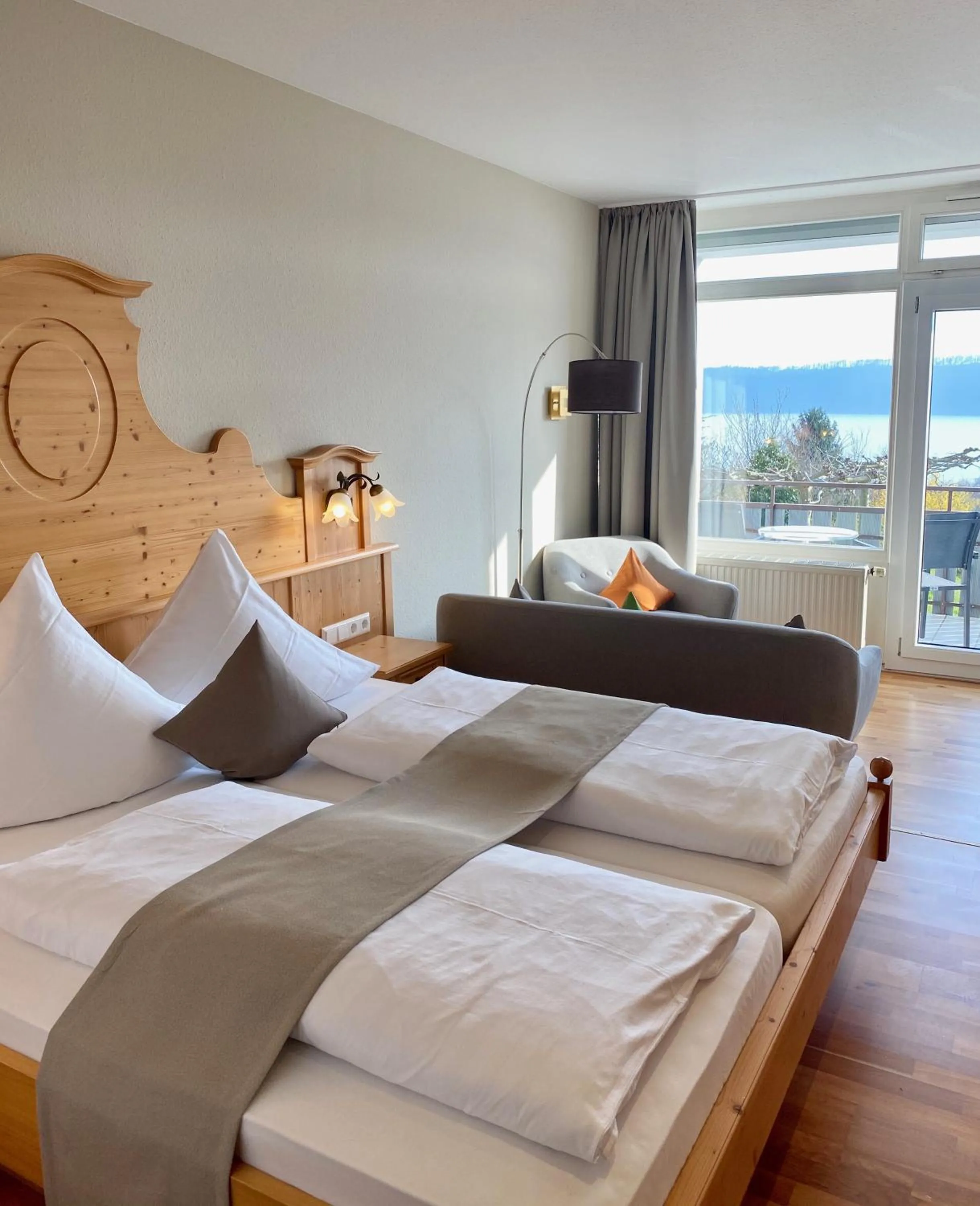 Bed in Hotel Landhaus Sternen