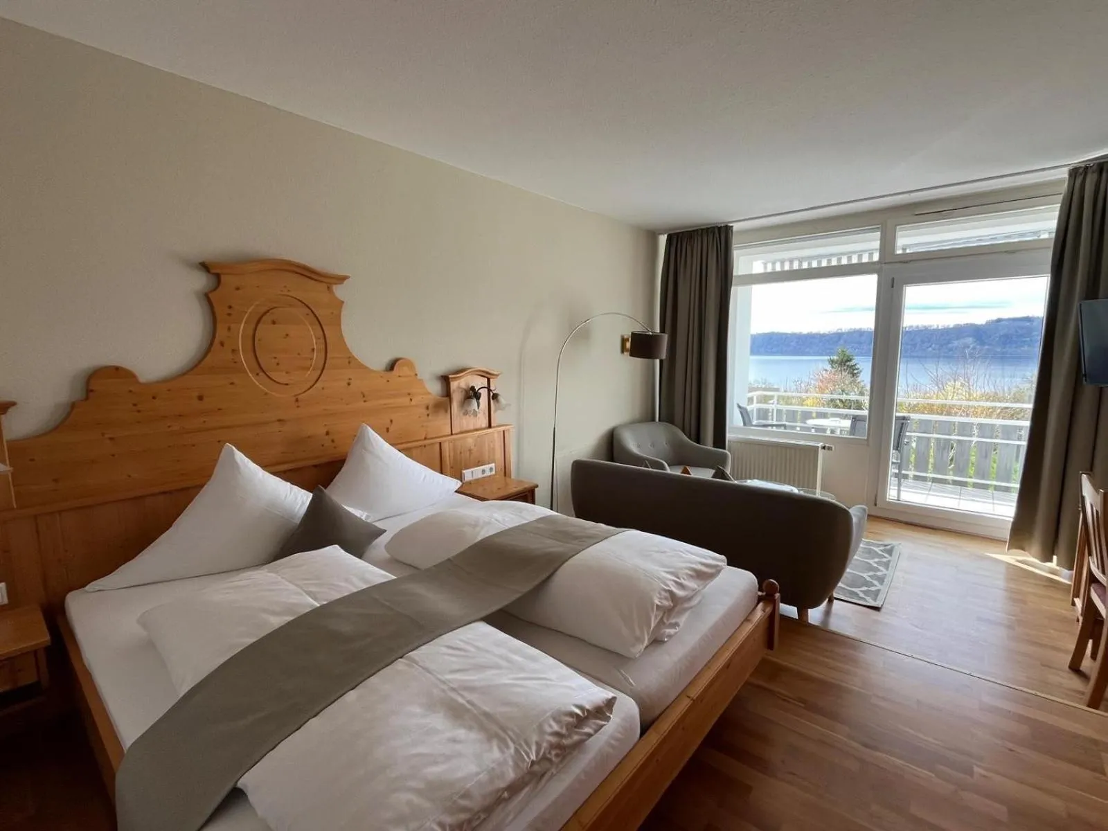 Photo of the whole room, Bed in Hotel Landhaus Sternen