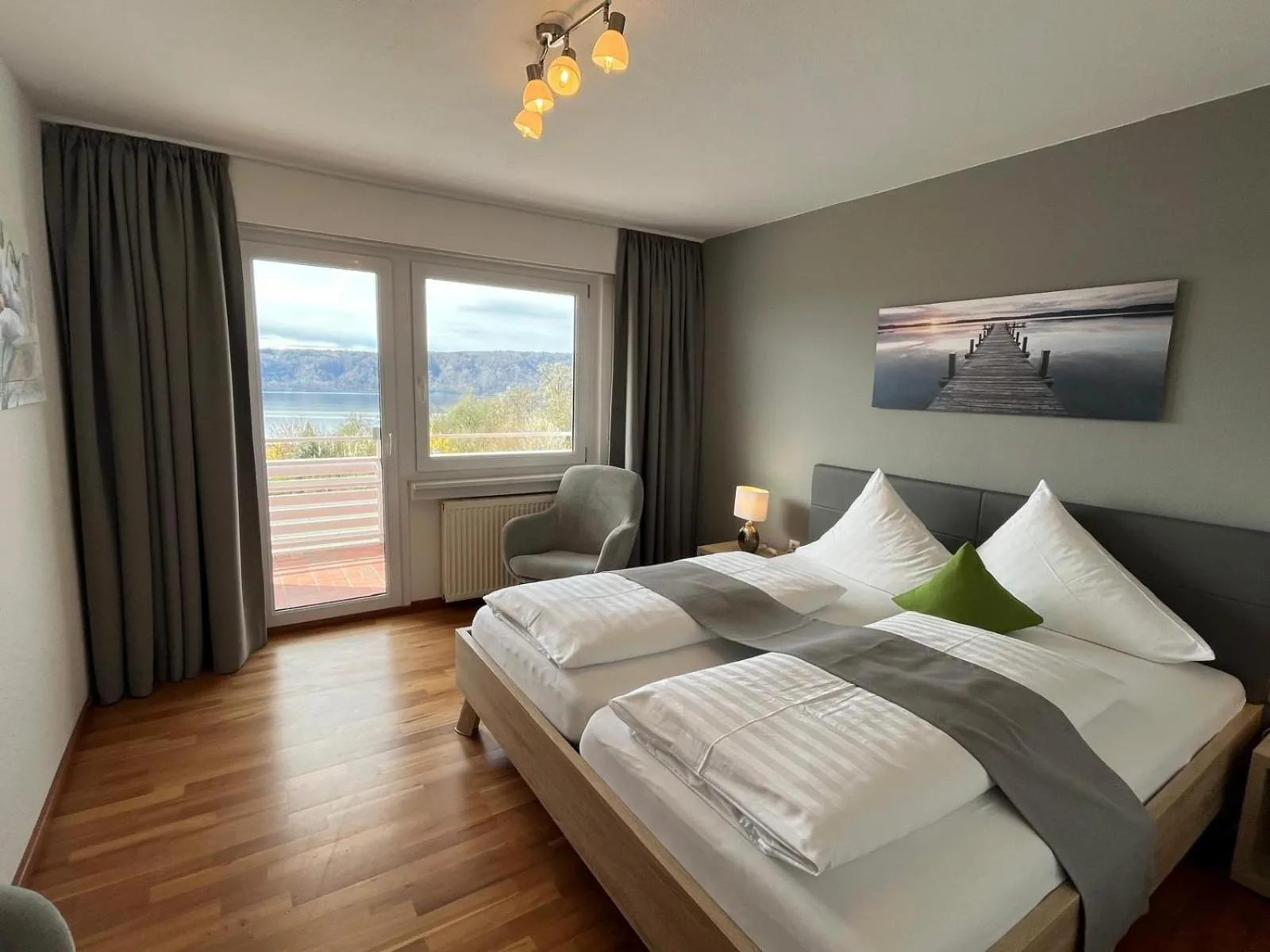 Bed in Hotel Landhaus Sternen