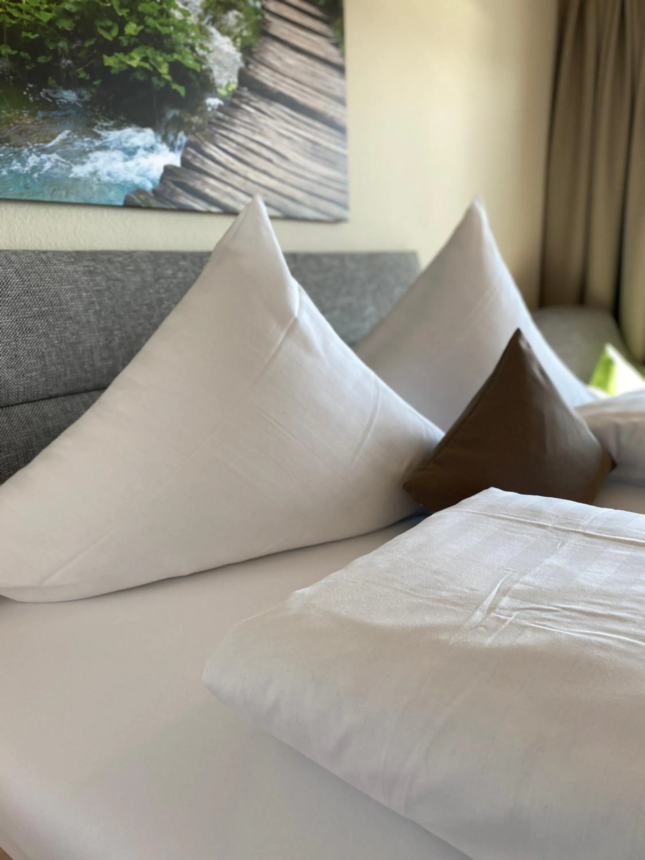 Bed in Hotel Landhaus Sternen