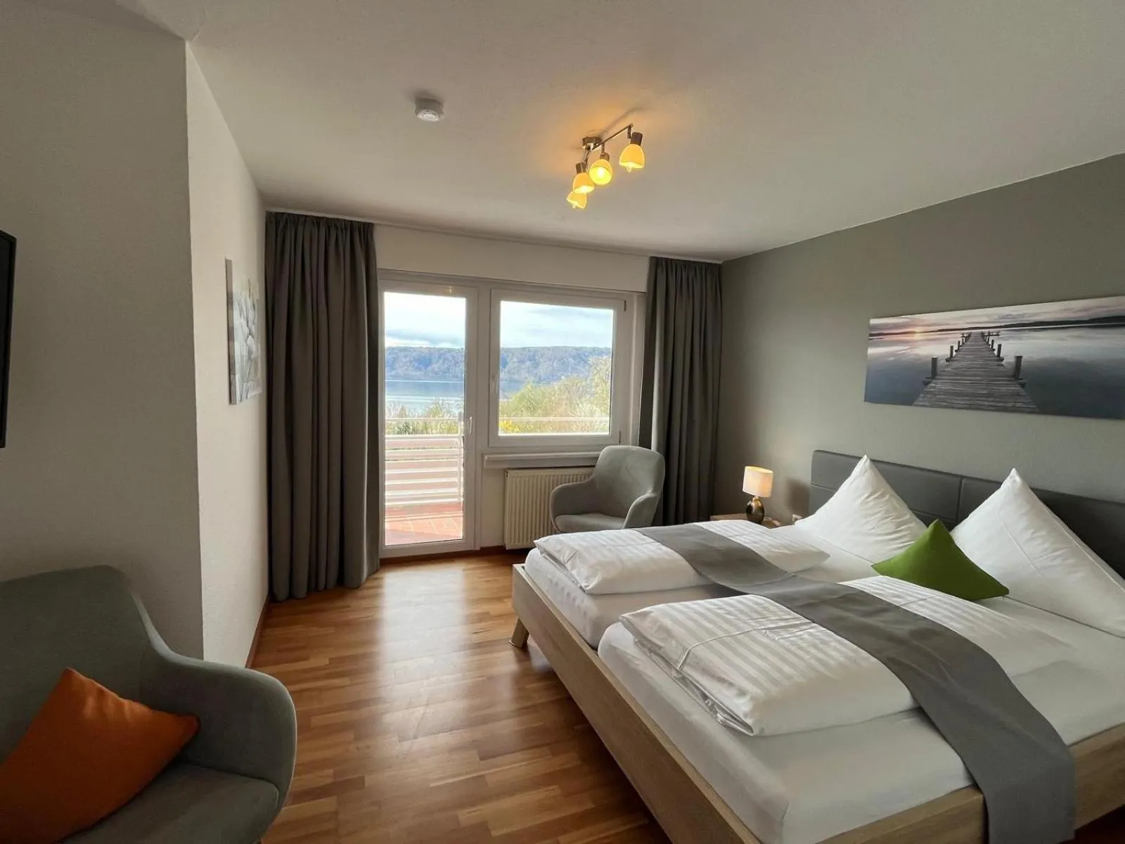 Photo of the whole room, Bed in Hotel Landhaus Sternen