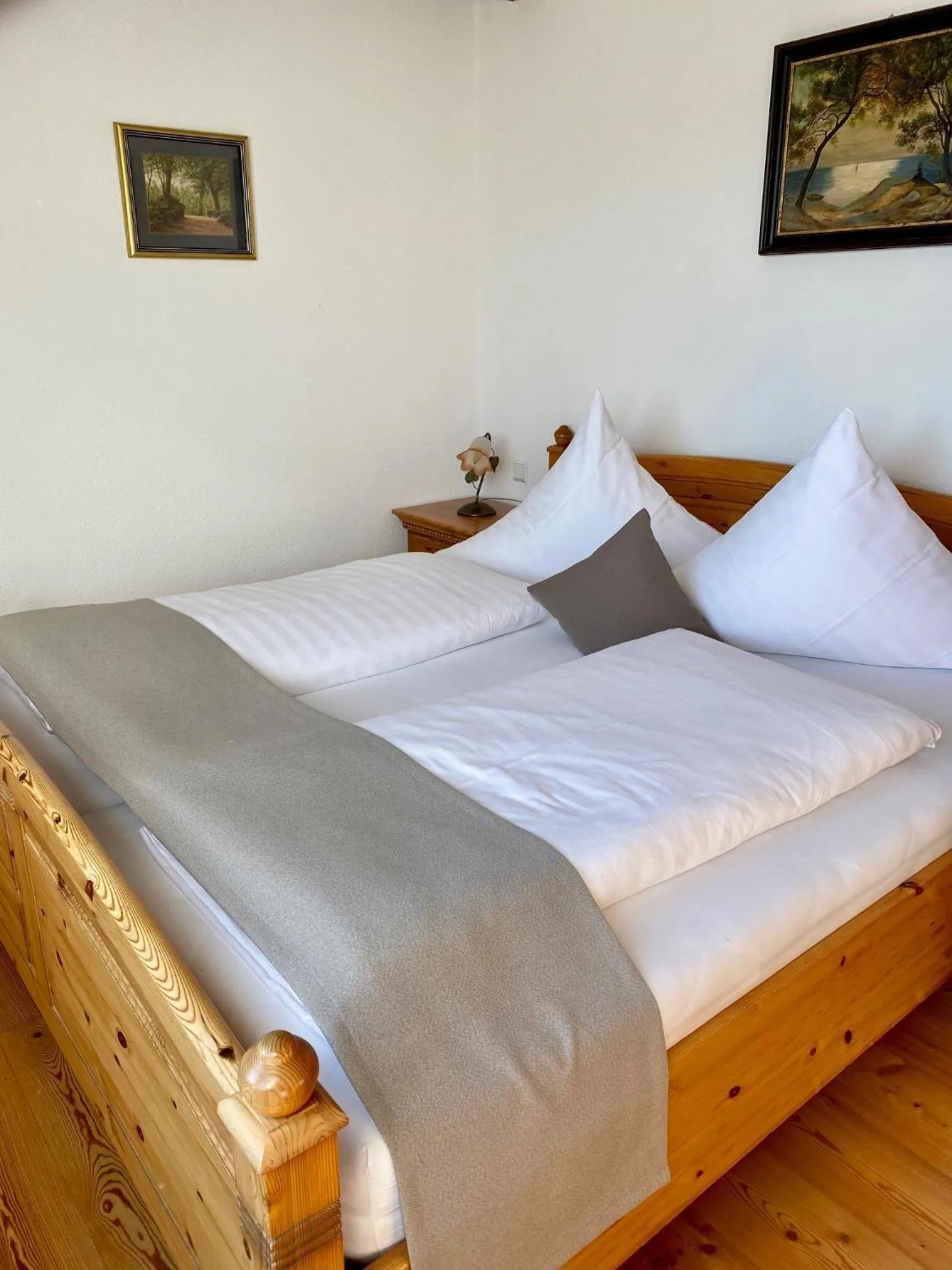 Bed in Hotel Landhaus Sternen