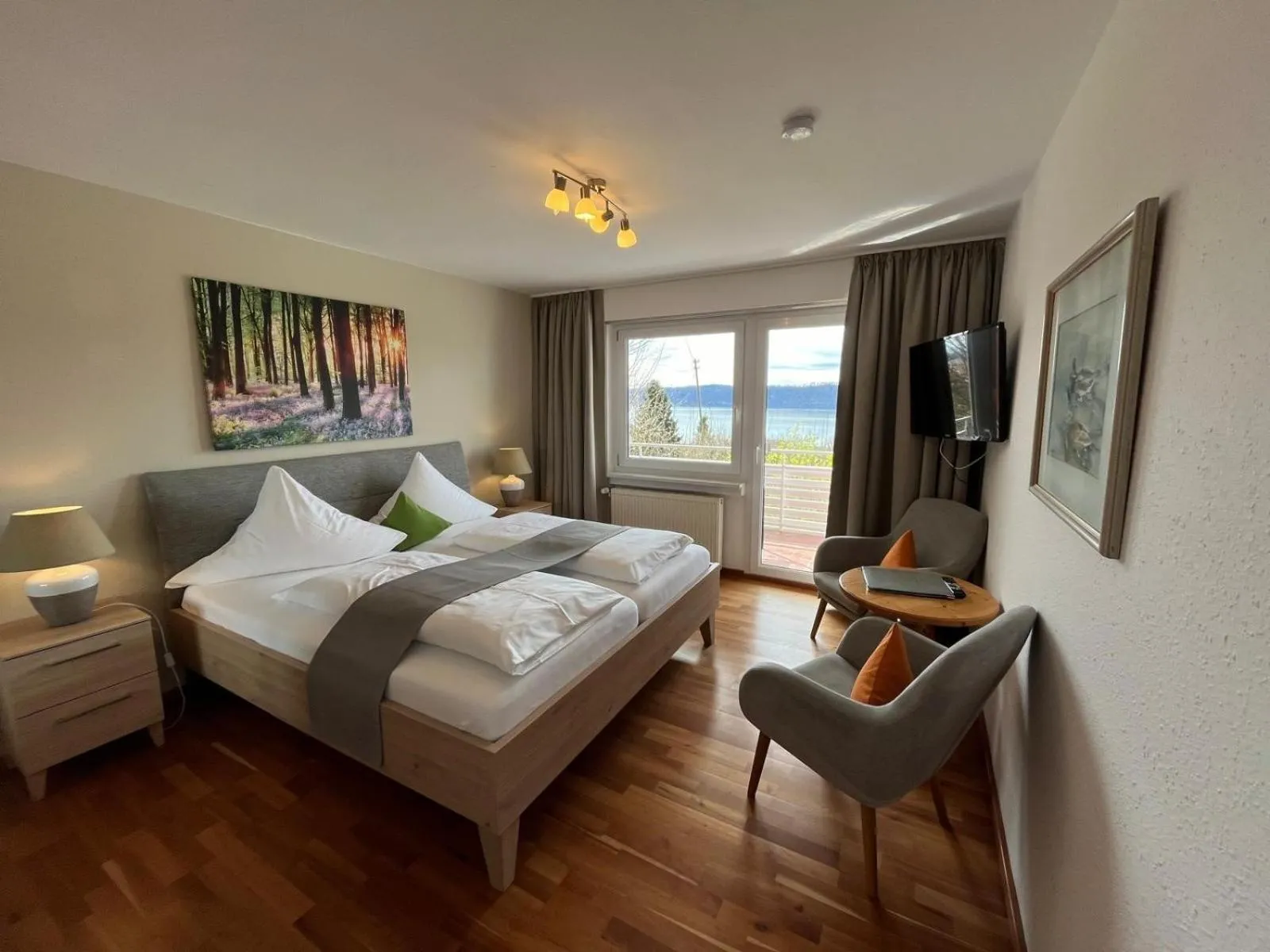 Photo of the whole room, Bed in Hotel Landhaus Sternen