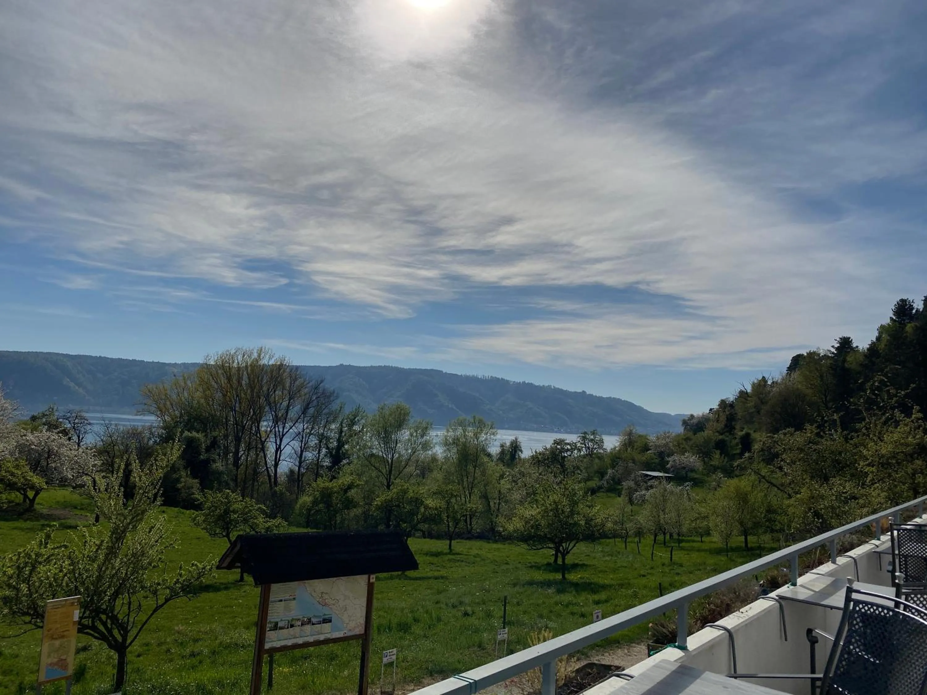 Lake view in Hotel Landhaus Sternen