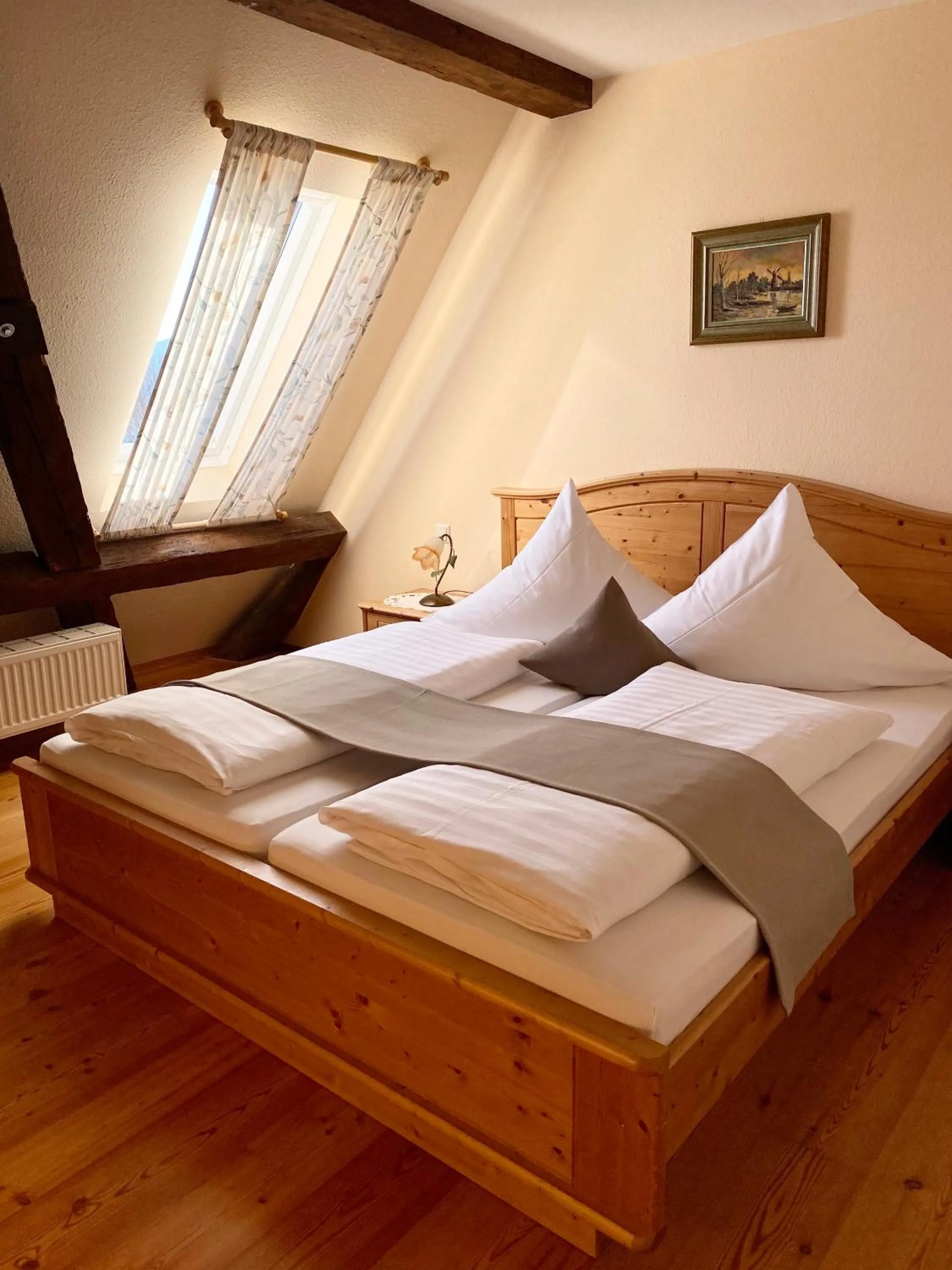 Bed in Hotel Landhaus Sternen