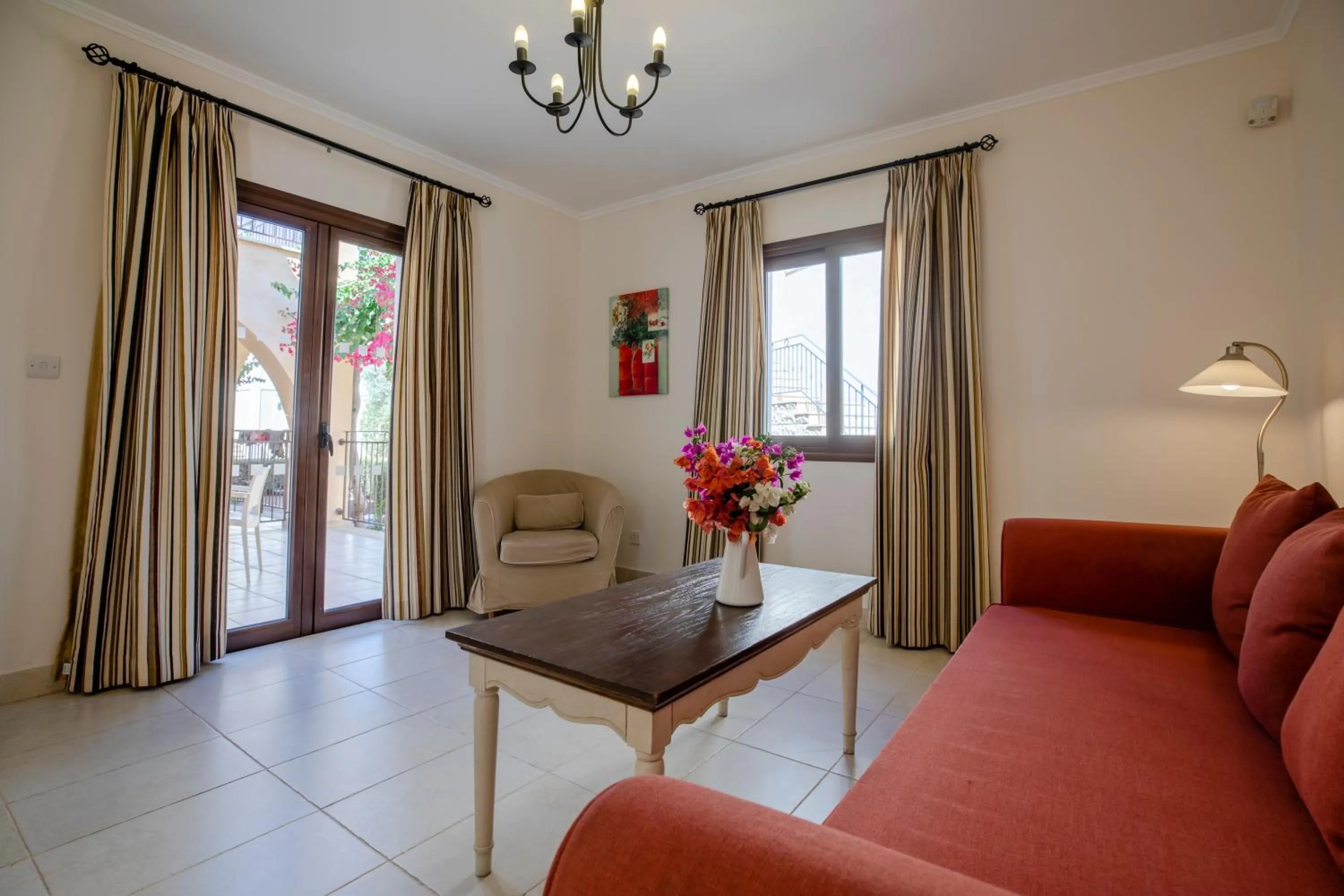 Seating area in Aliathon Ionian