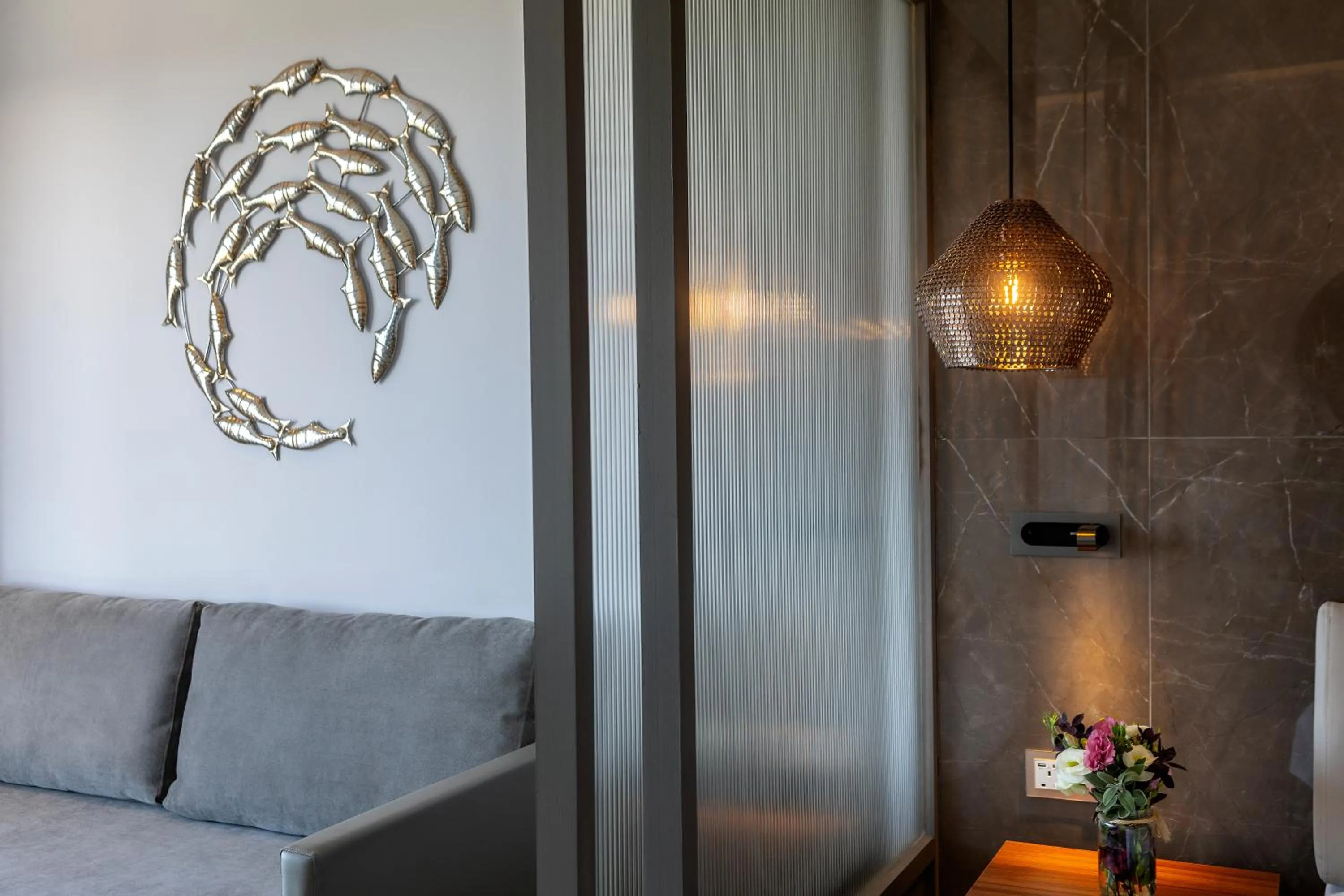 Decorative detail in Aliathon Ionian