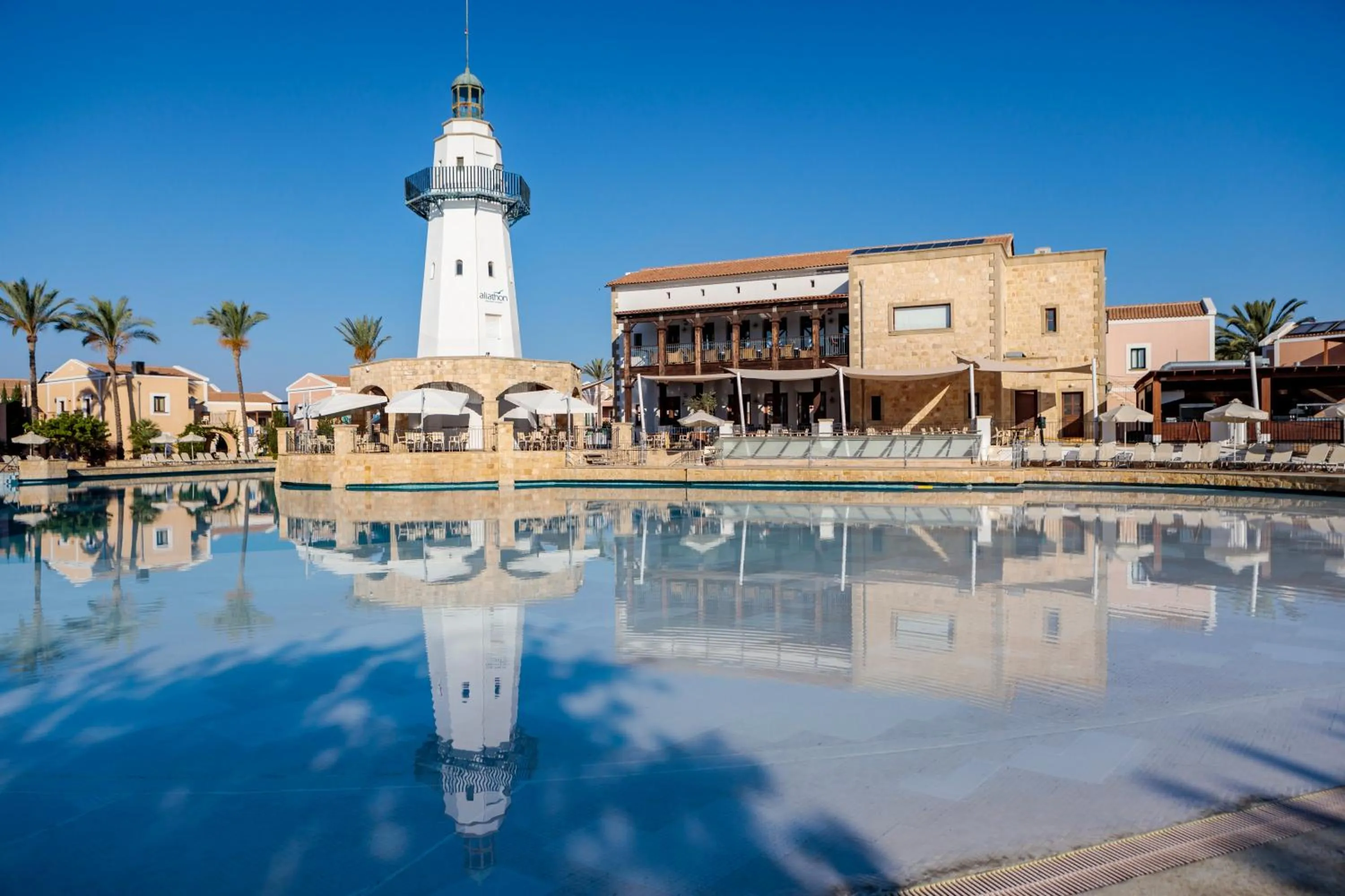 Swimming pool in Aliathon Ionian