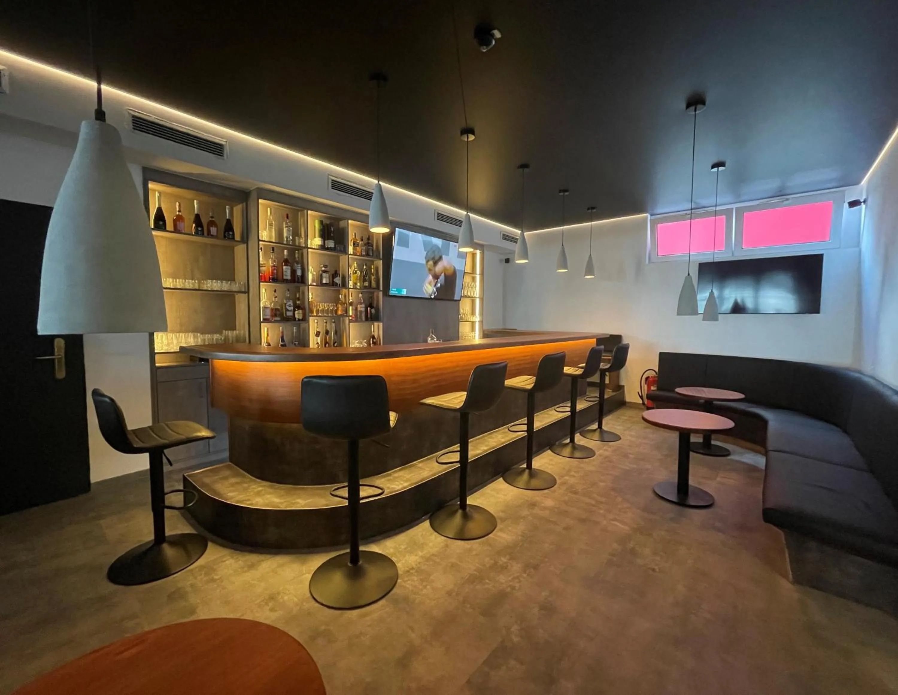 Lounge or bar in Hotel Motodrom