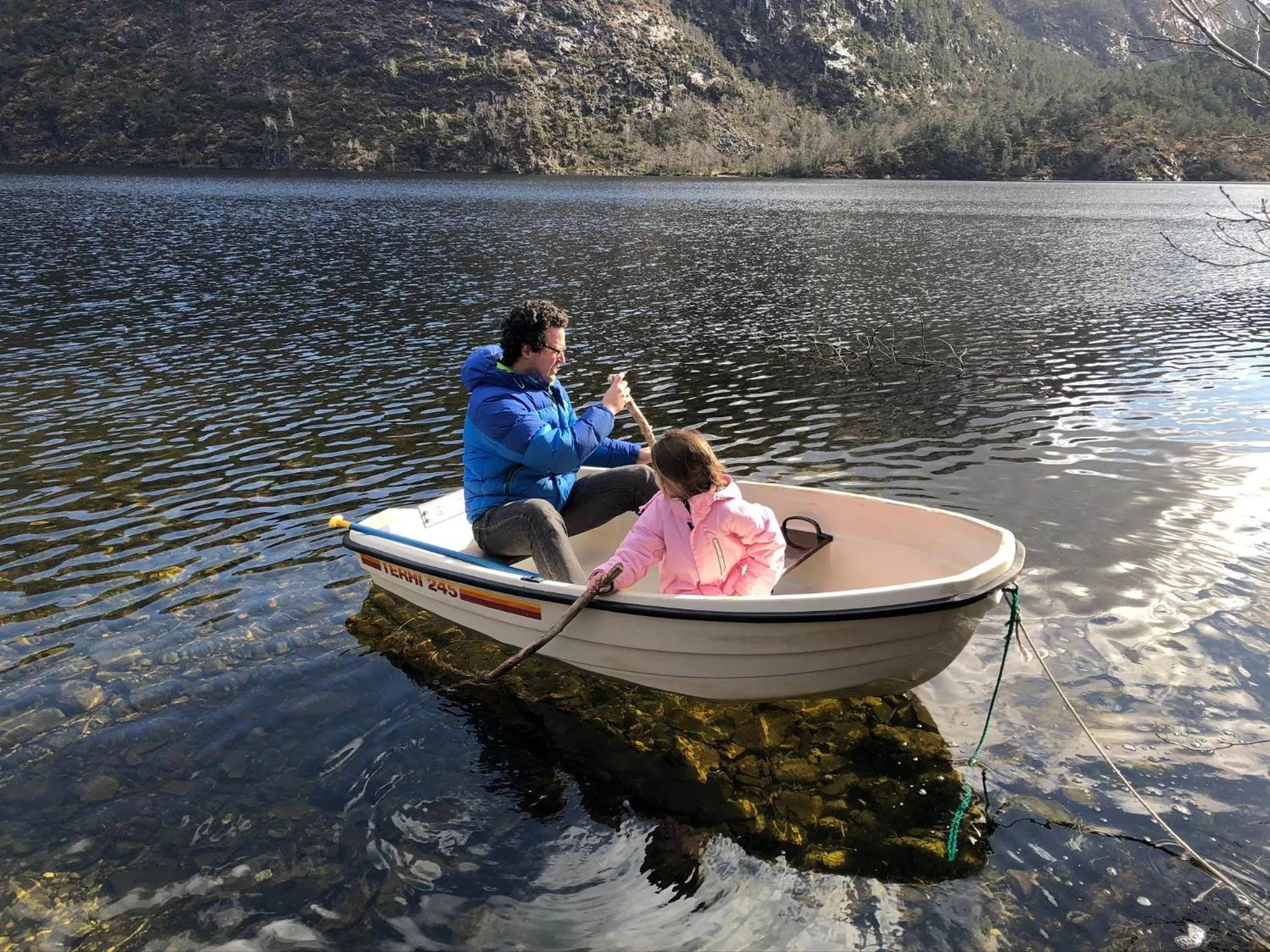 Fishing in Grimen Camping