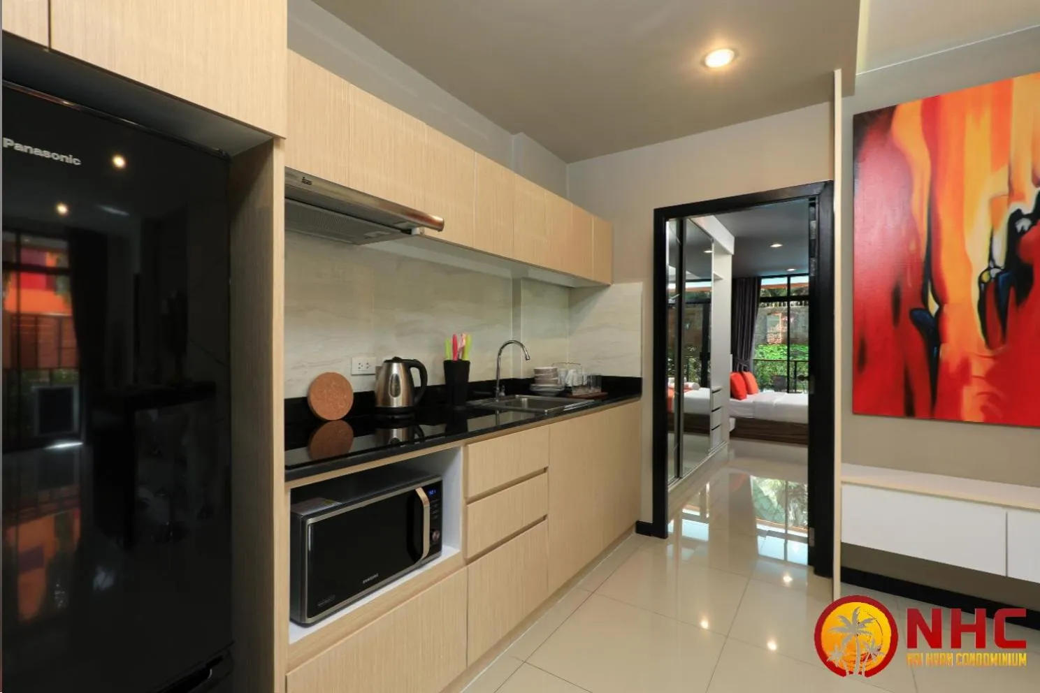 Decorative detail in Nai Harn Condominium