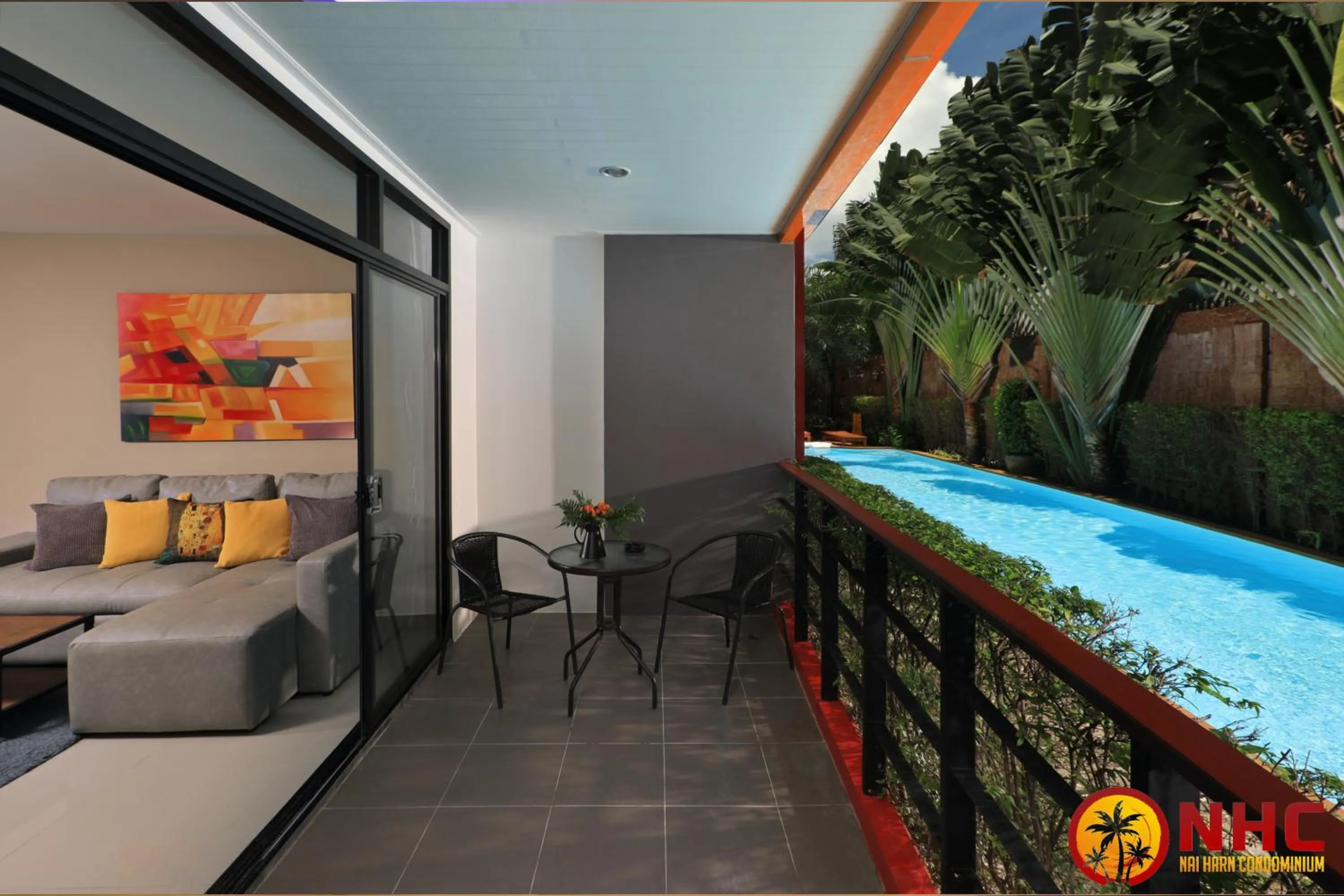 Garden in Nai Harn Condominium