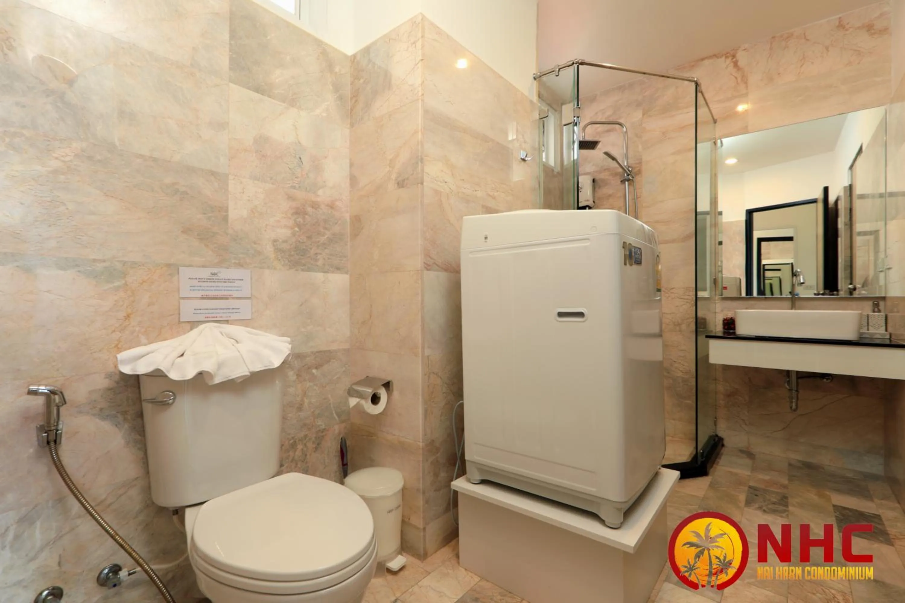 Shower in Nai Harn Condominium
