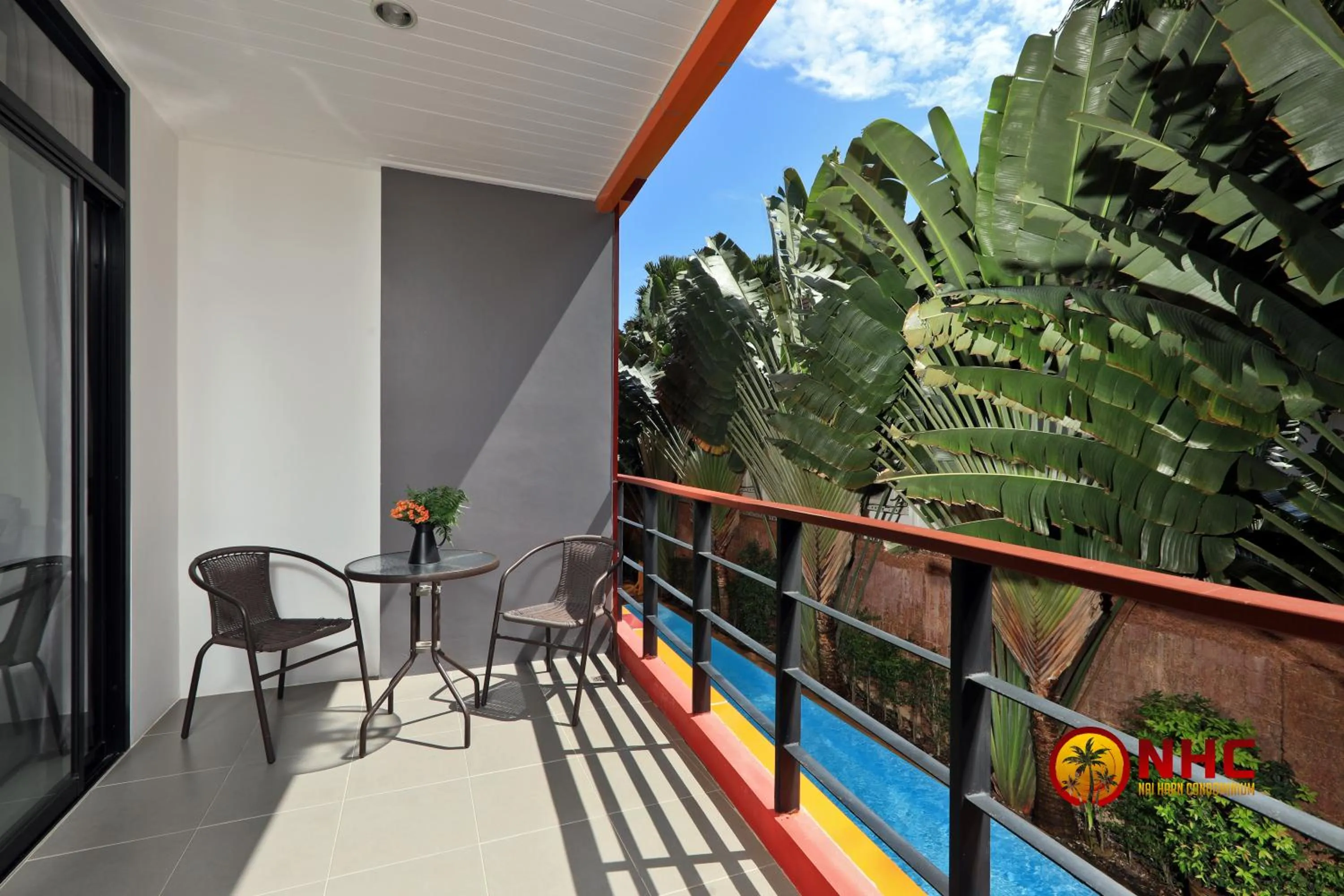 Balcony/Terrace in Nai Harn Condominium
