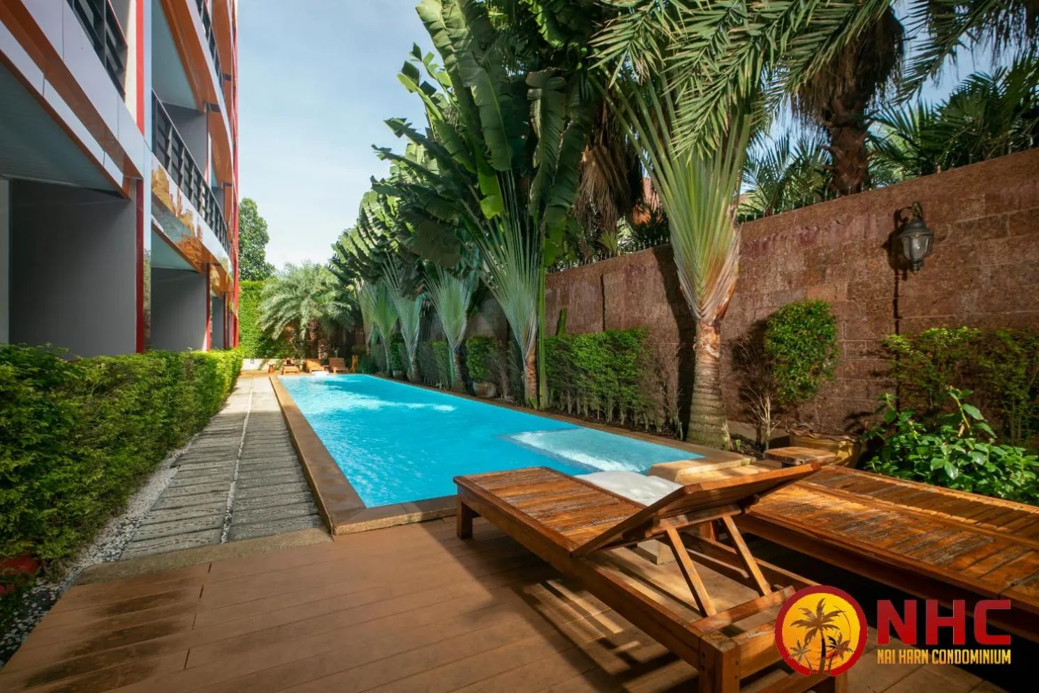 Swimming pool in Nai Harn Condominium