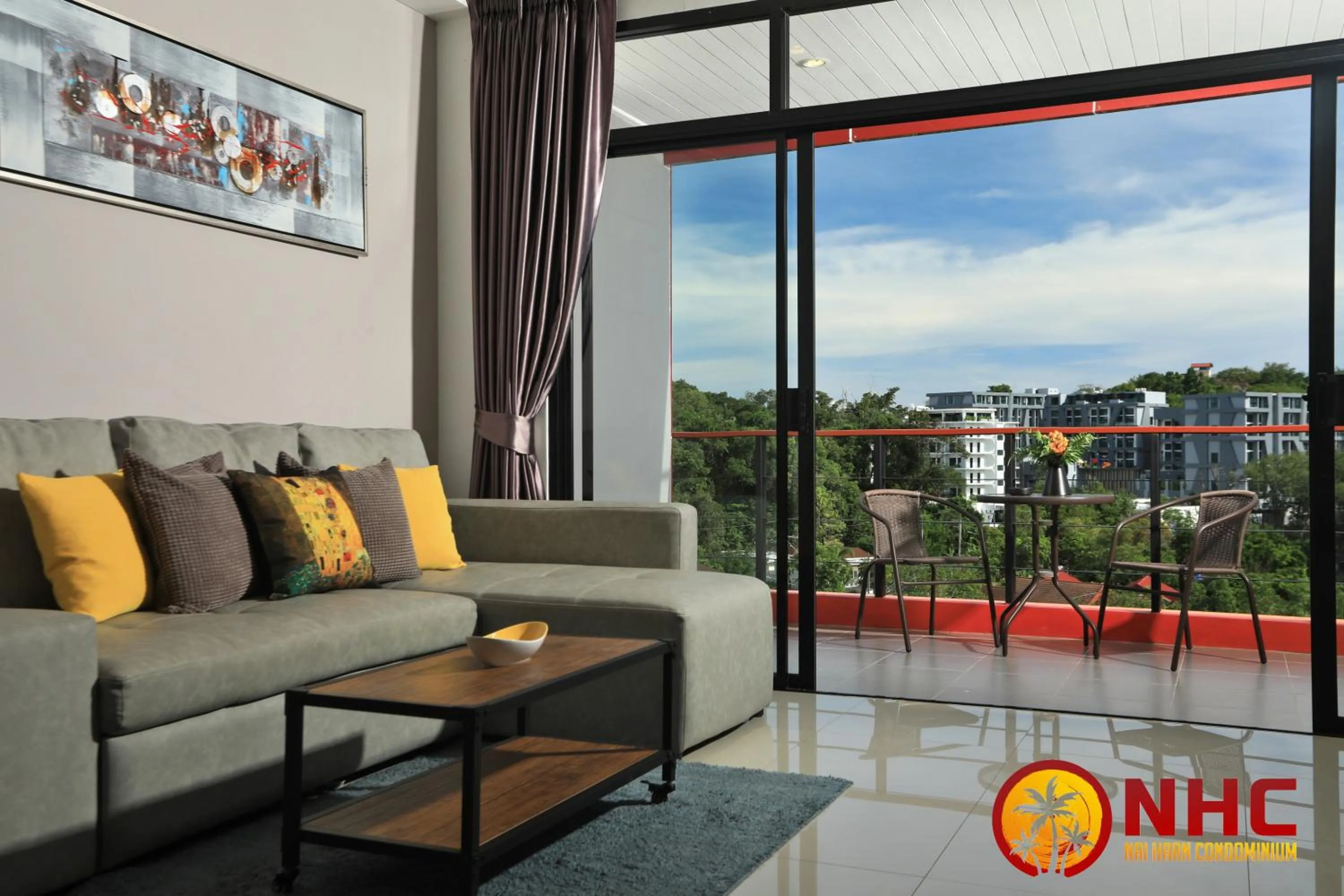 Balcony/Terrace in Nai Harn Condominium