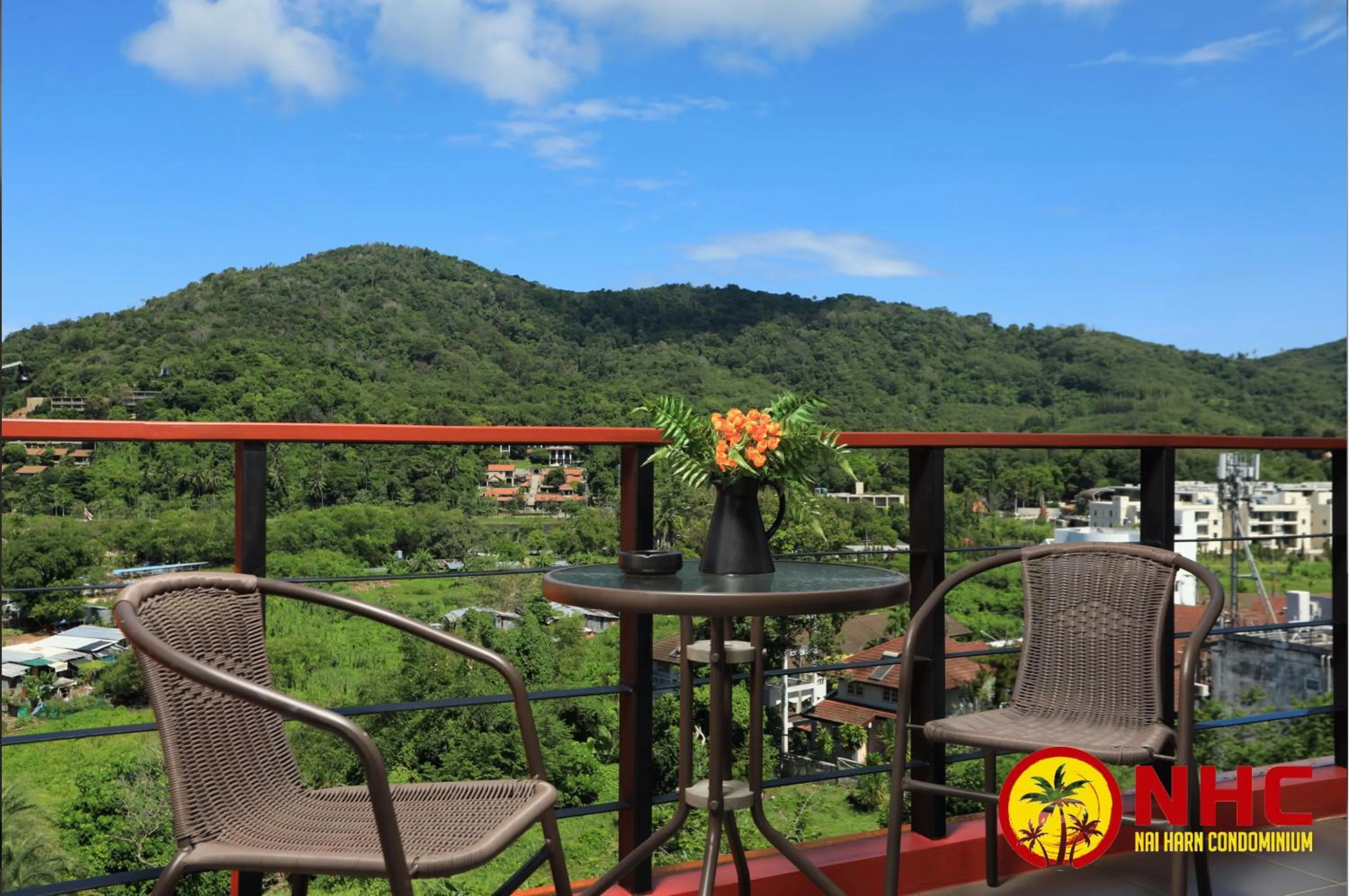 Balcony/Terrace in Nai Harn Condominium