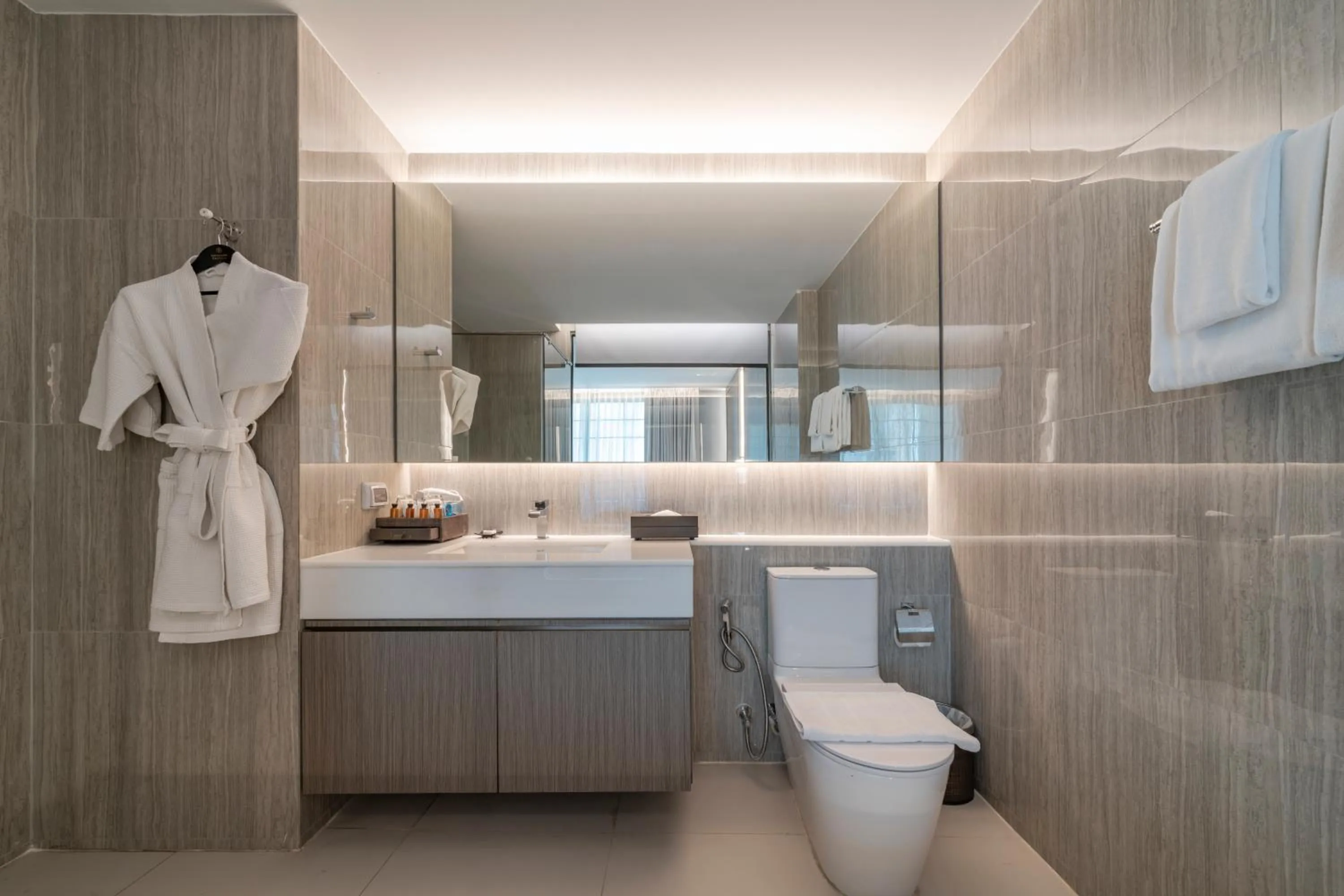 Bathroom in Mandarin Eastville, Pattaya - SHA Extra Plus