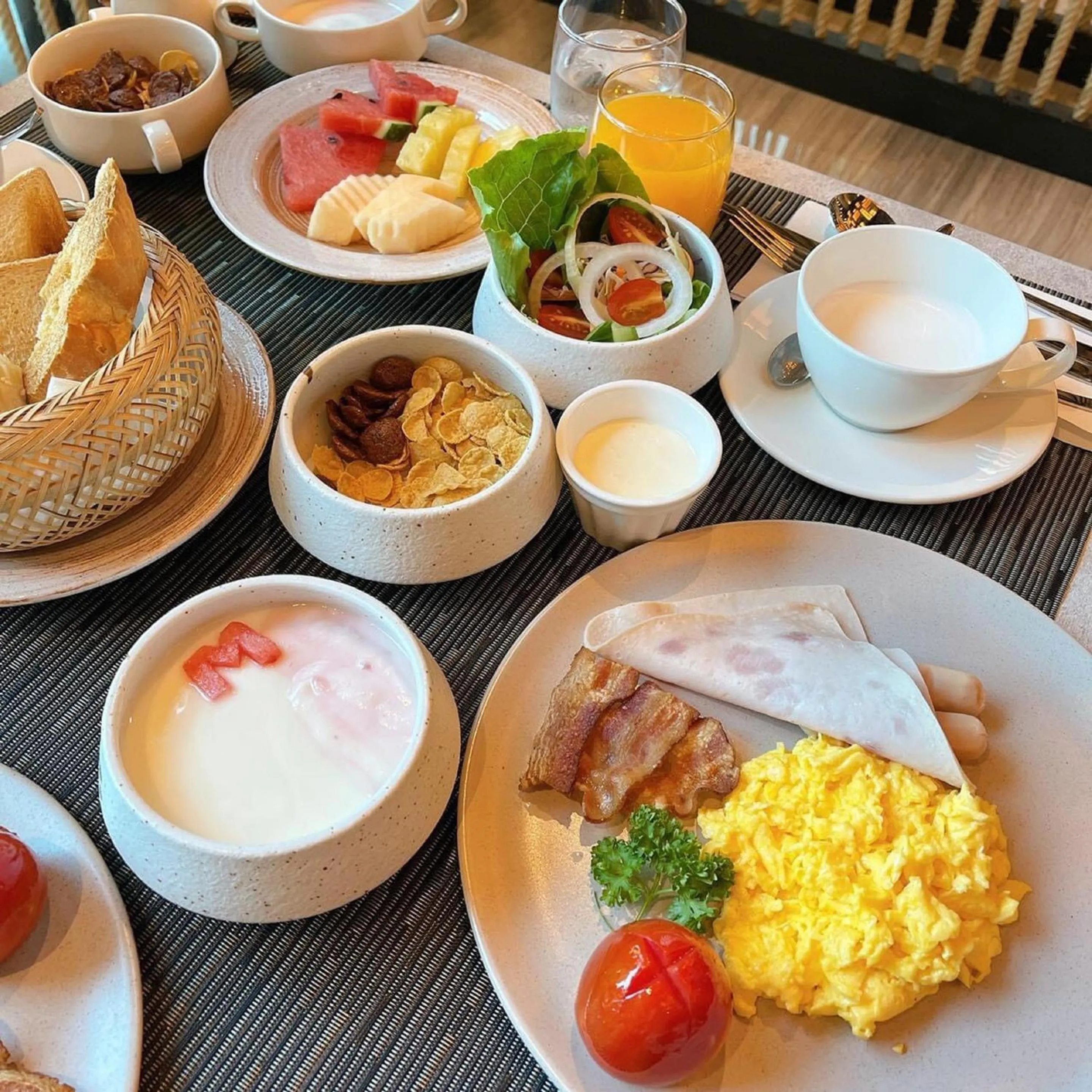 Breakfast in Mandarin Eastville, Pattaya - SHA Extra Plus