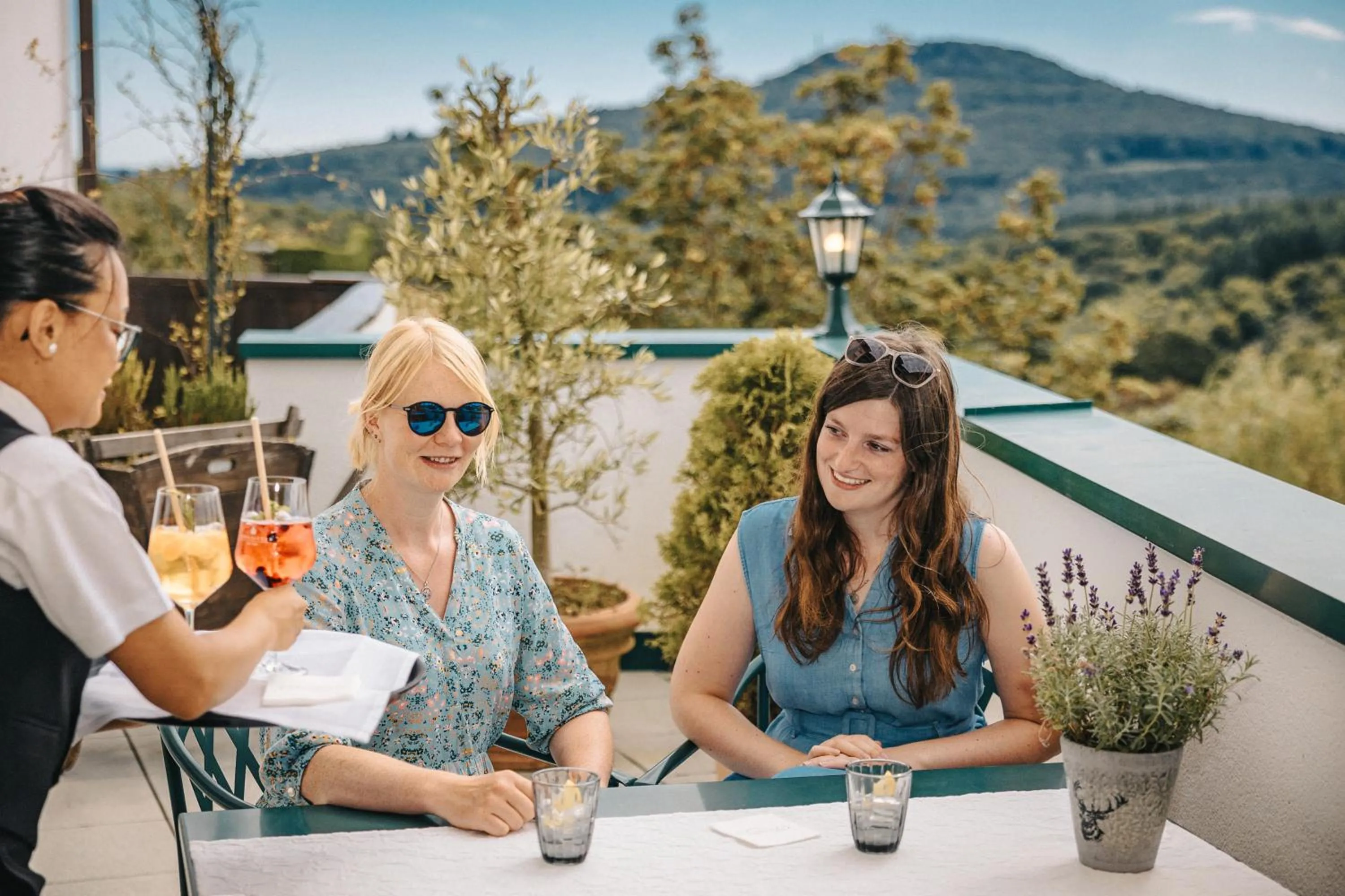 Balcony/Terrace in Natur- und Wohlfühlhotel Kastenholz