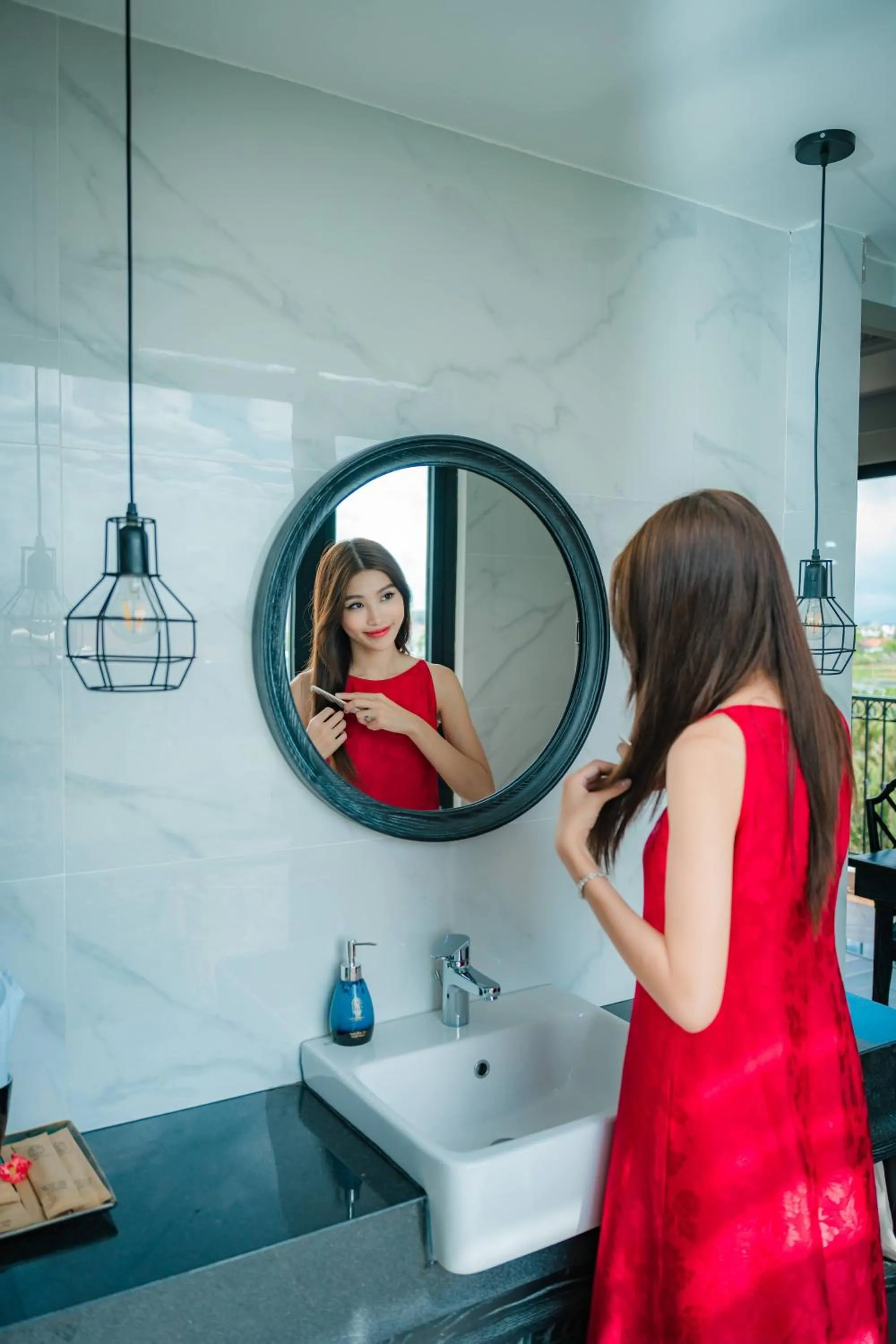 Bathroom in Shining Riverside Hoi An Boutique & Spa