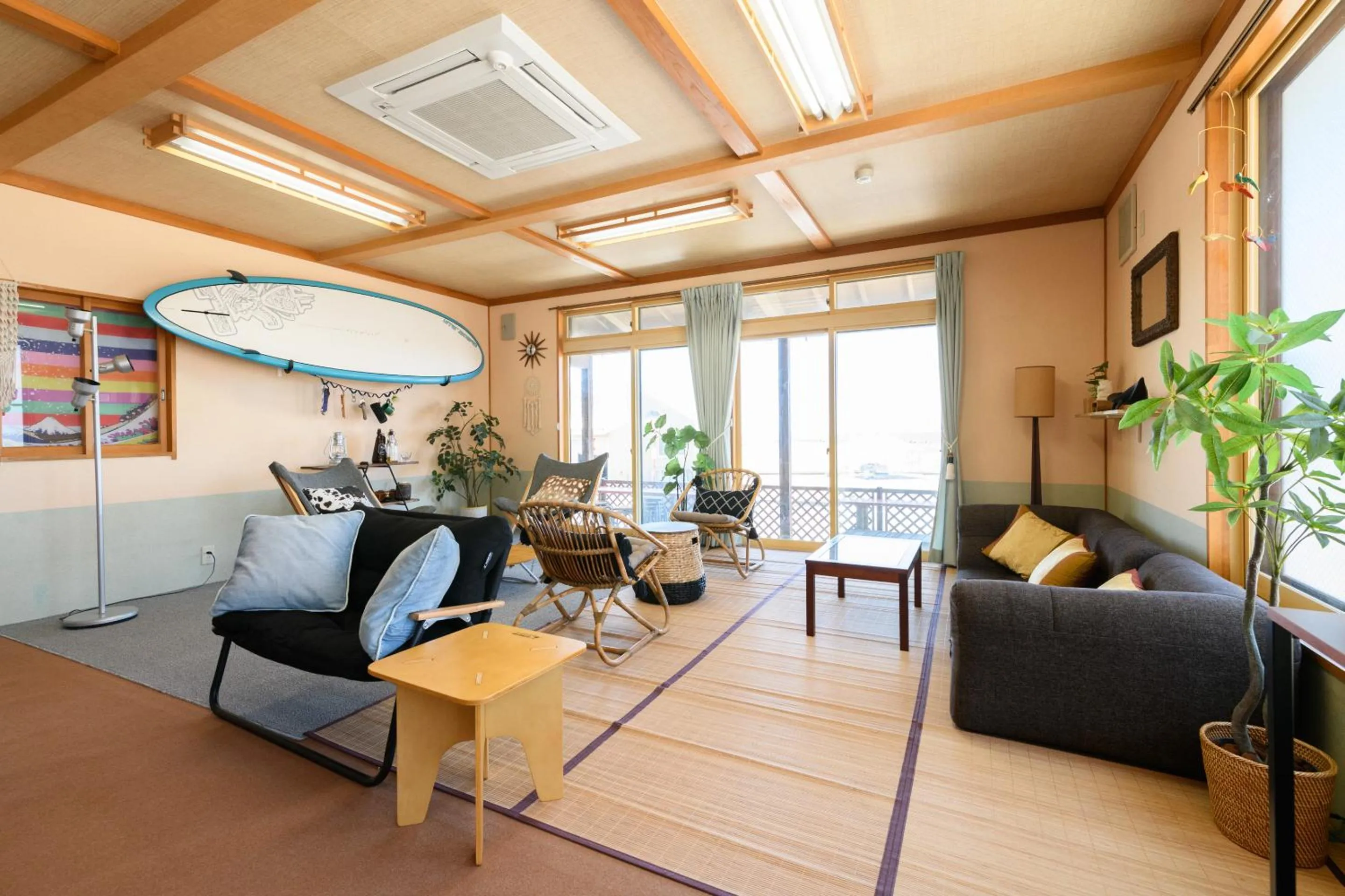 Communal lounge/ TV room in Tabist Odakeya Ryokan Kashiwazaki