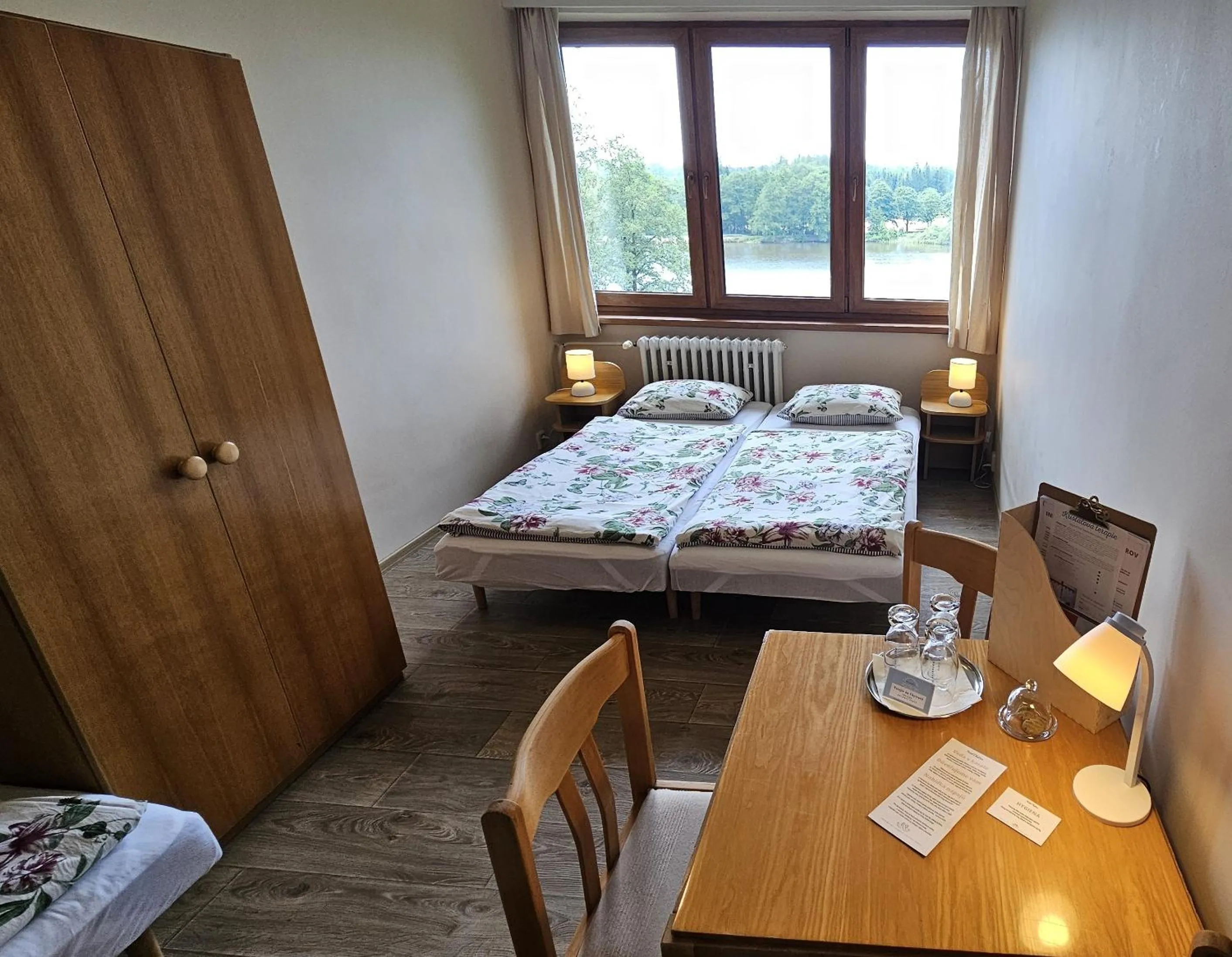 Bed in Hotel Chytrov