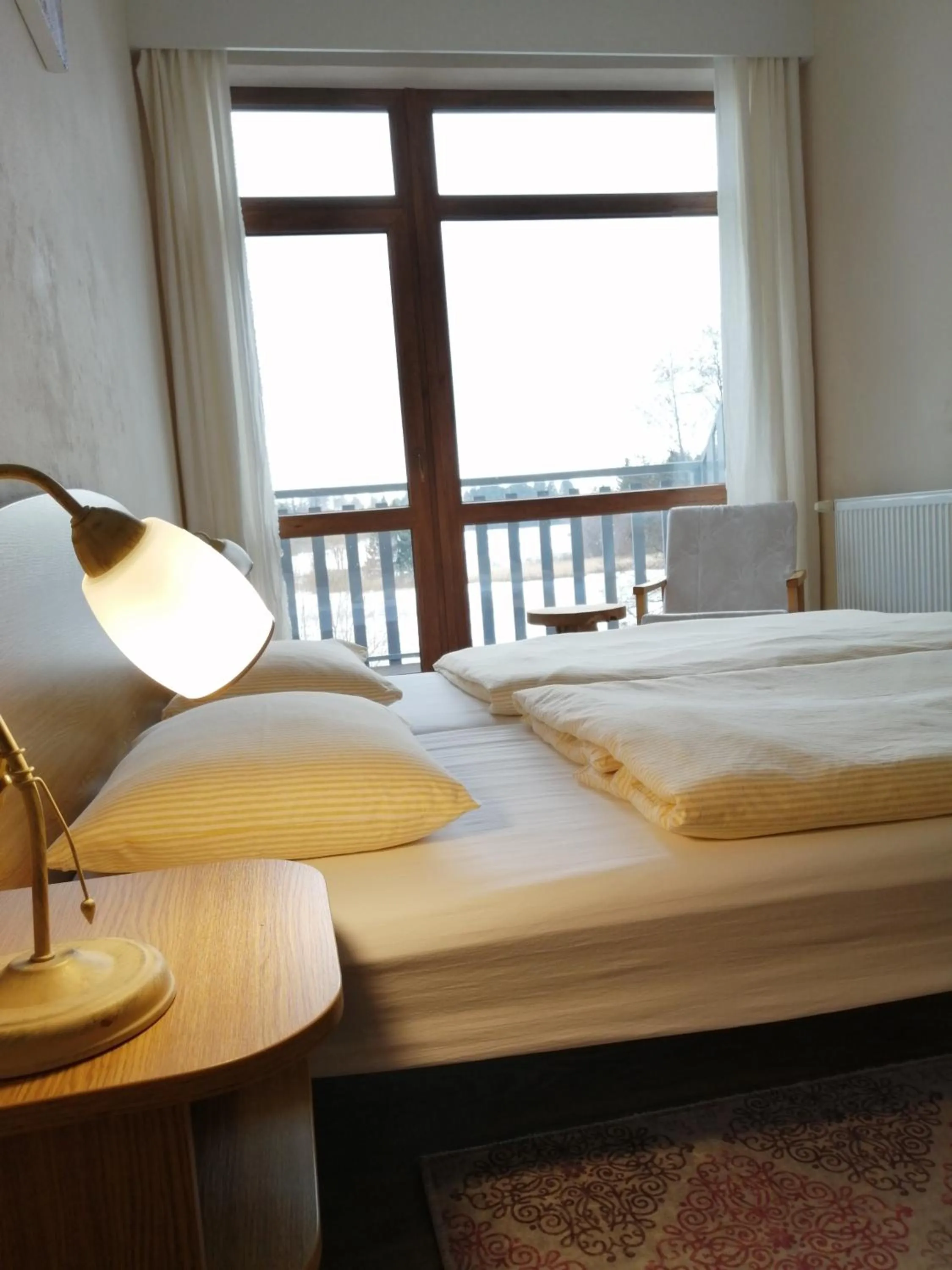 Bed in Hotel Chytrov