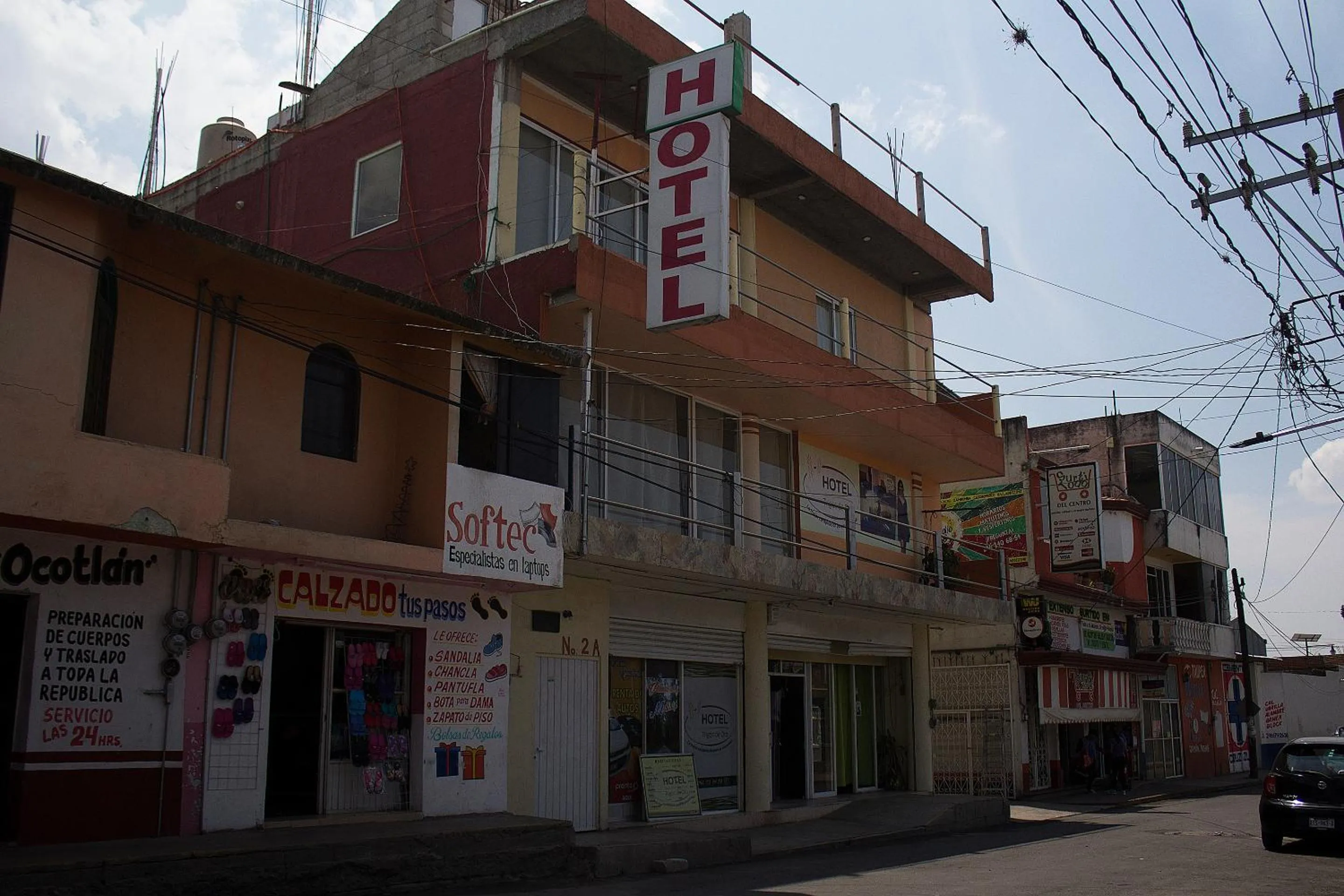 Facade/entrance in OYO Hotel Trigos De Oro,San Luis Teolocholco Park