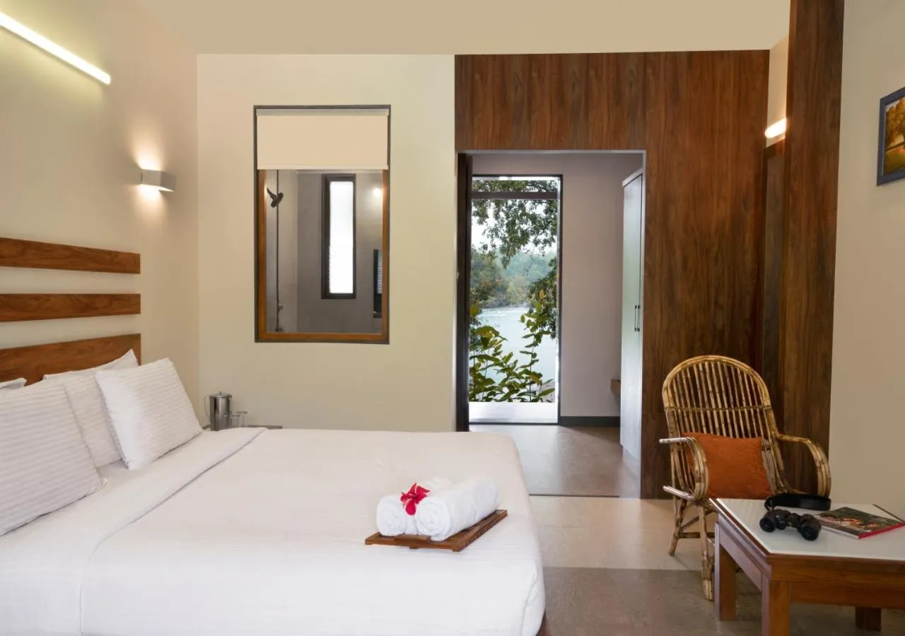 Bed in Whistling Woodzs Resort