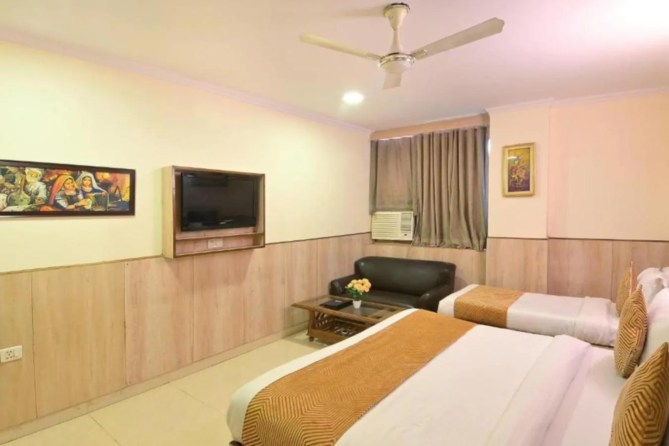 Family in Hotel Castle Blue New Delhi Near IGI Airport