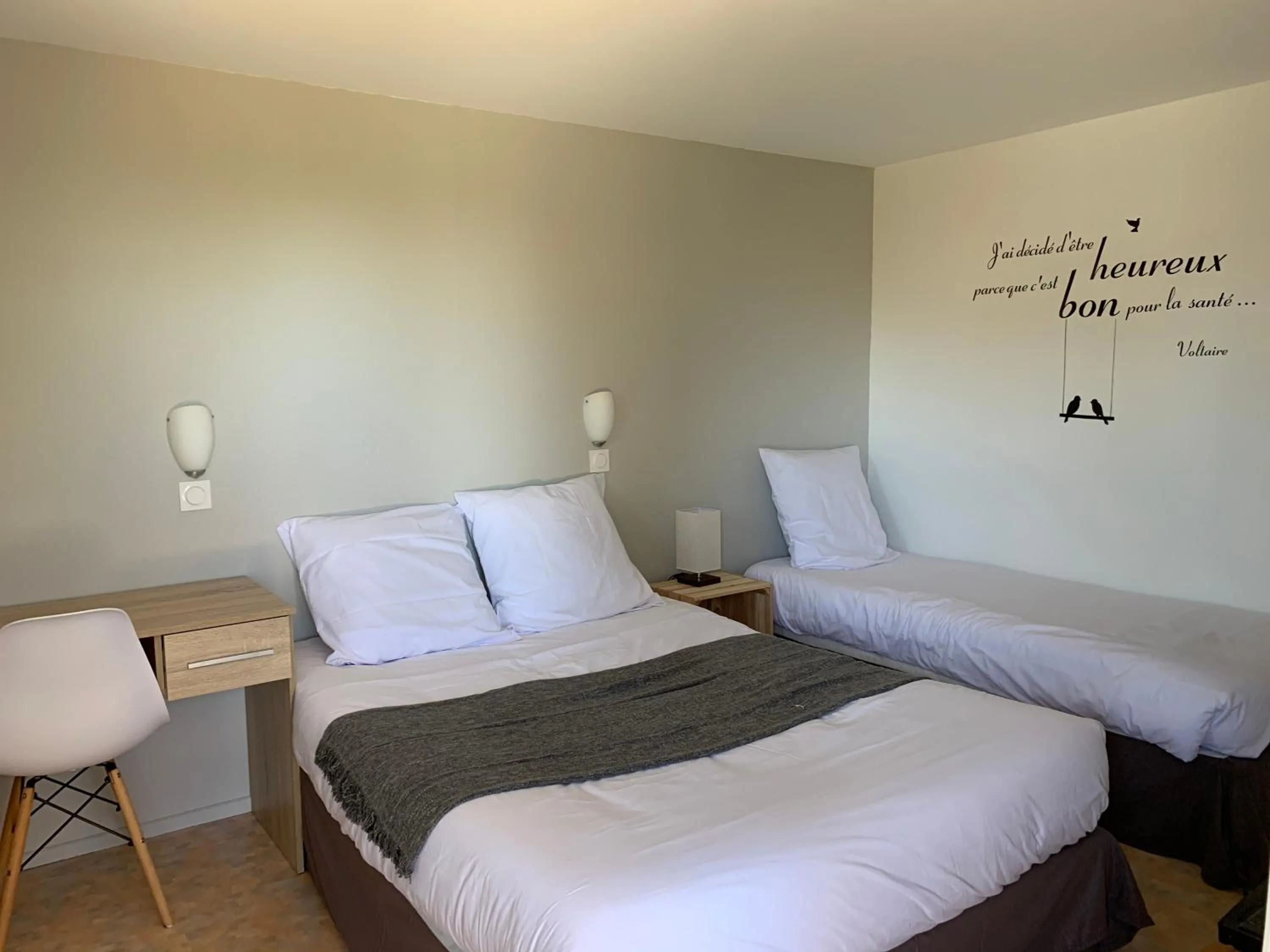 Bed in Du côté de chez Sam