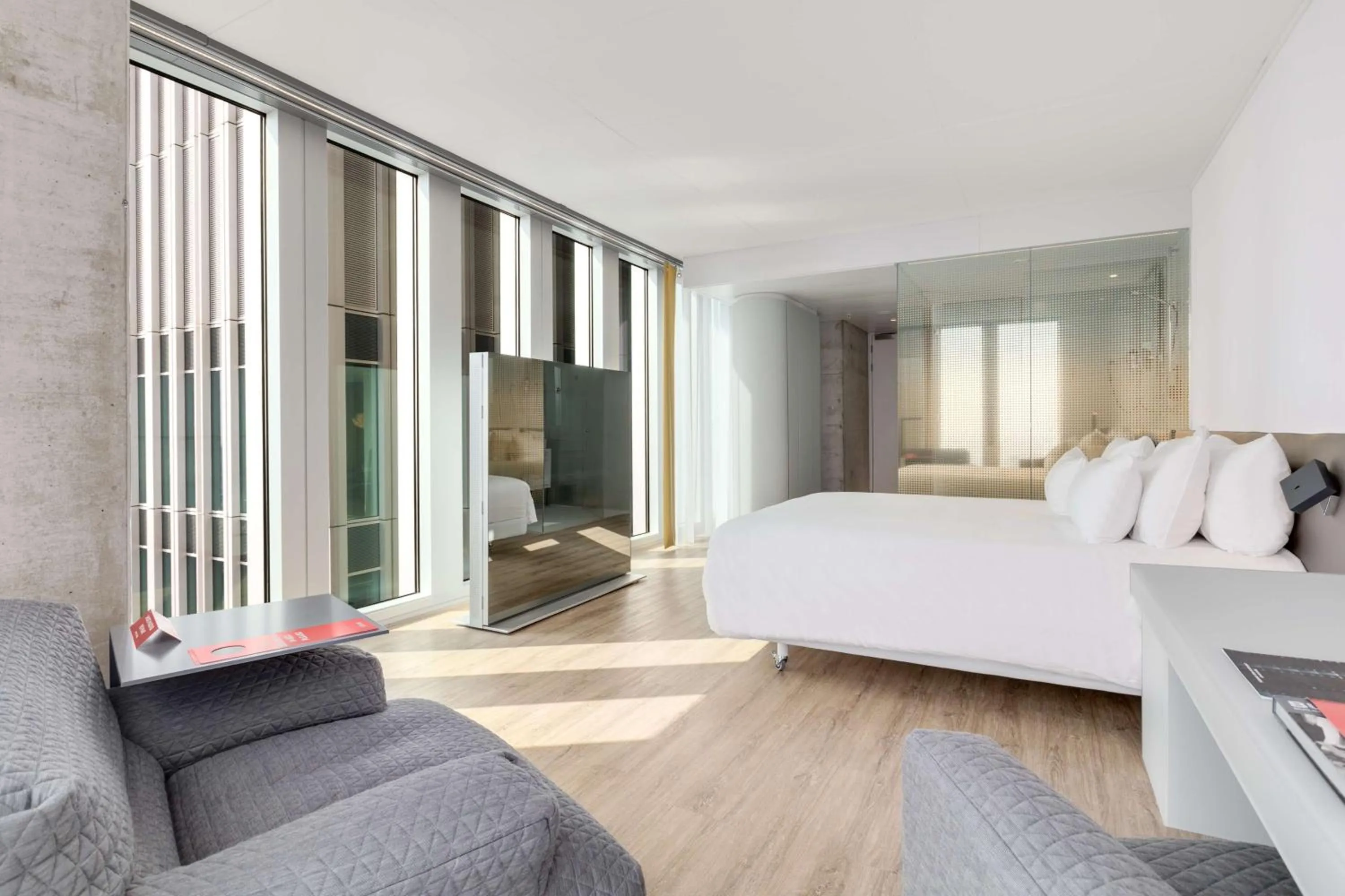 Bedroom, Bed in nhow Rotterdam